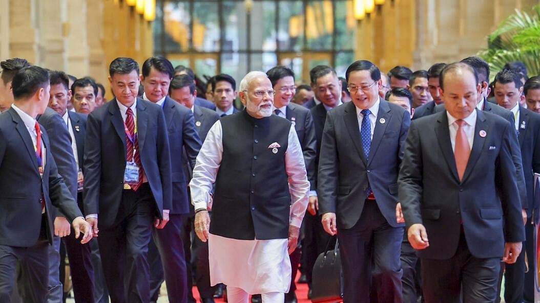 <div class="paragraphs"><p>Prime Minister Narendra&nbsp;Modi with other leaders at the 19th East Asia Summit in Vientiane, Laos, Friday, October 11, 2024.</p></div>