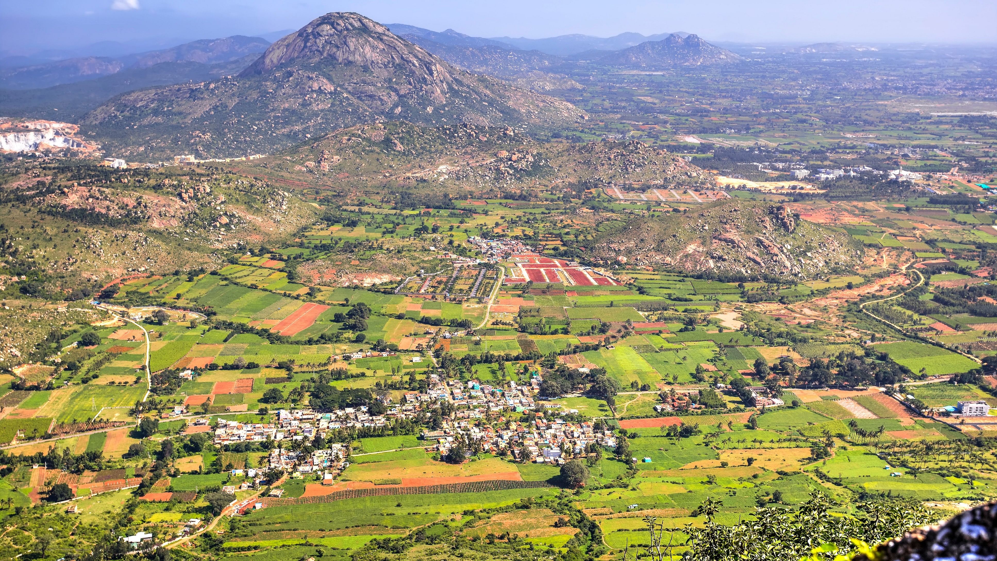 <div class="paragraphs"><p>The view from the top of Nandi Hills, near Bengaluru.</p></div>