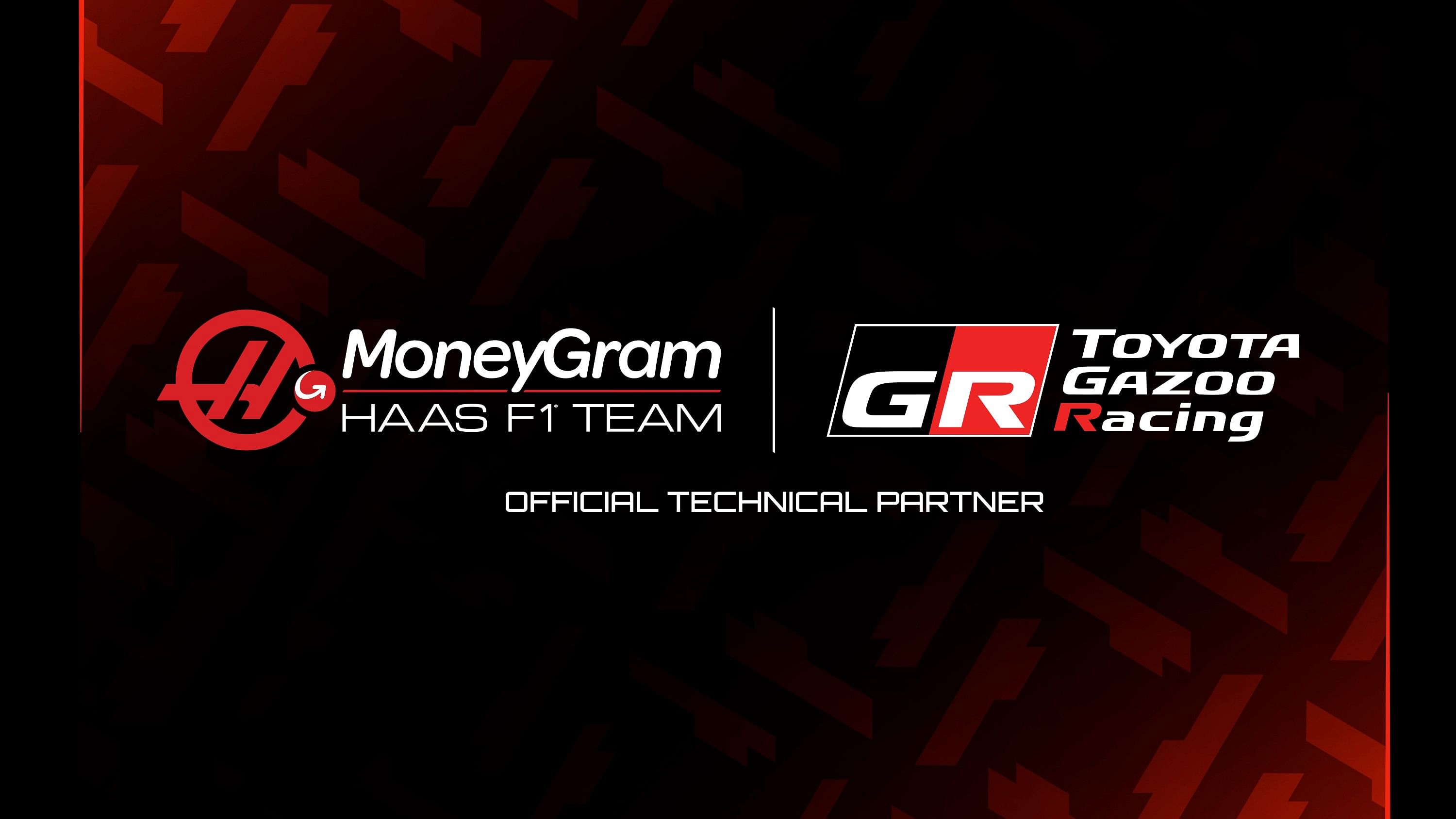 <div class="paragraphs"><p>Haas F1 team announcing their partnership with Toyota.</p></div>