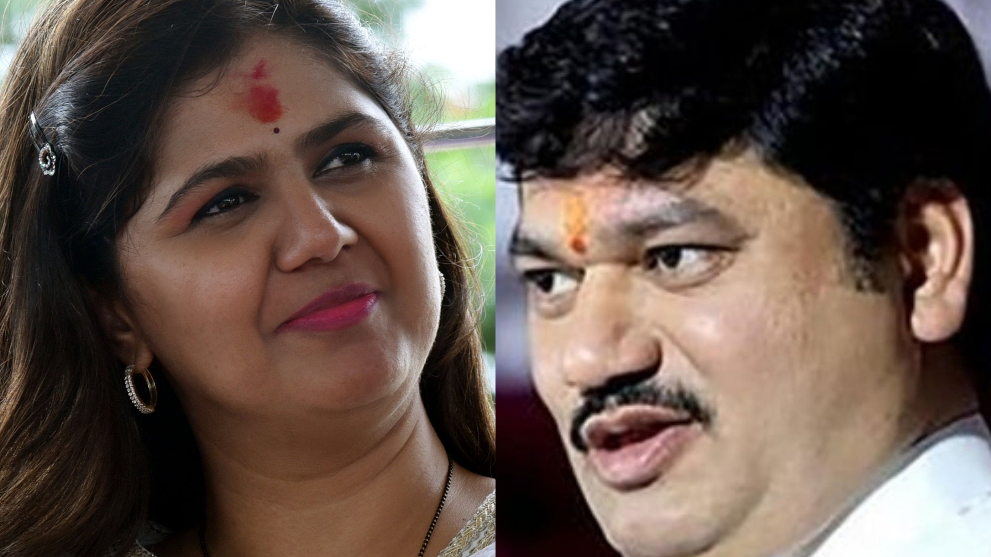 <div class="paragraphs"><p>Pankaja Gopinath Munde of BJP and Dhananjay Munde of NCP. </p></div>