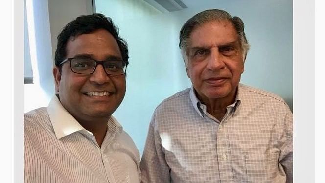 <div class="paragraphs"><p>Paytm CEO Vijay Shekhar Sharma shared a picture with Ratan Tata on X.</p></div>