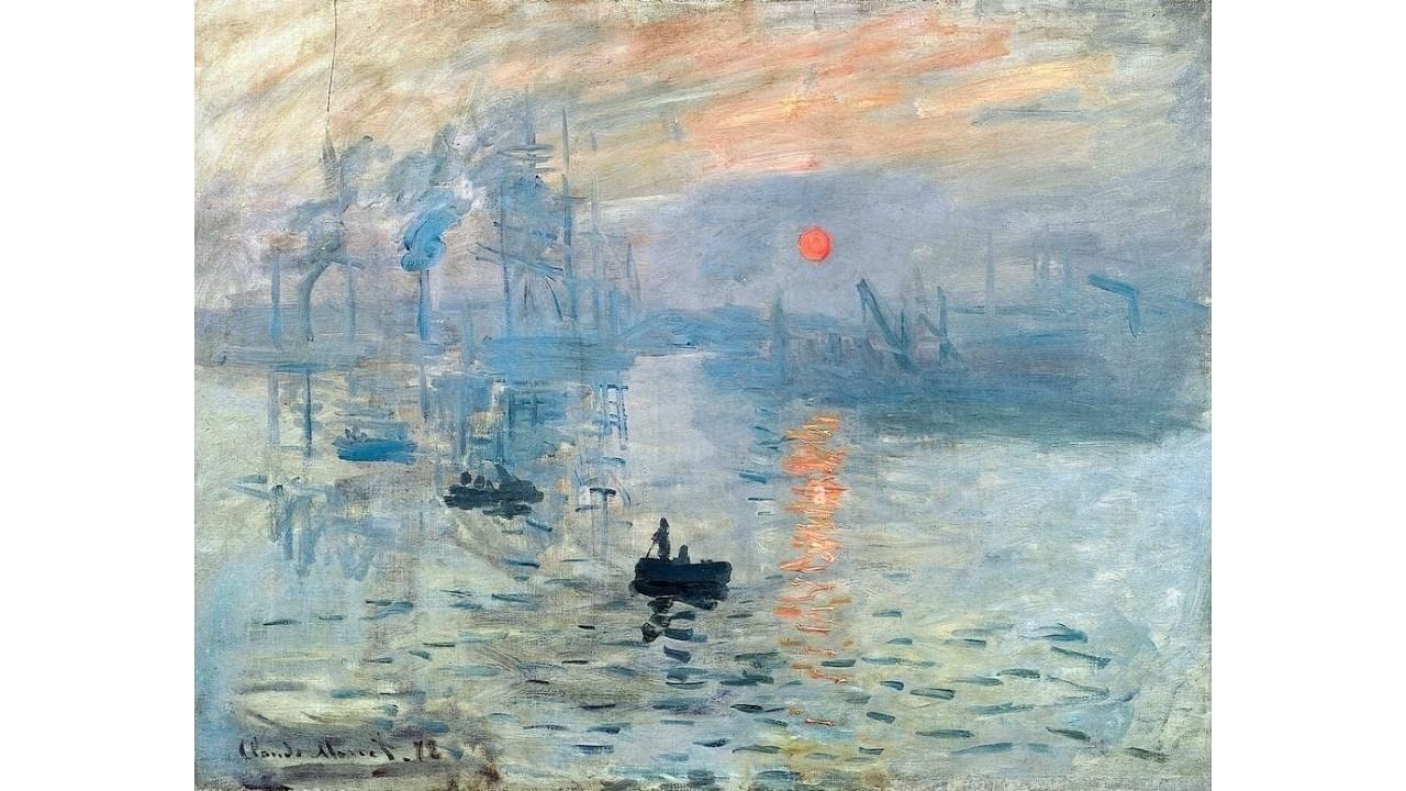 <div class="paragraphs"><p><em>Impression, Sunrise </em>by Claude Monet.</p></div>