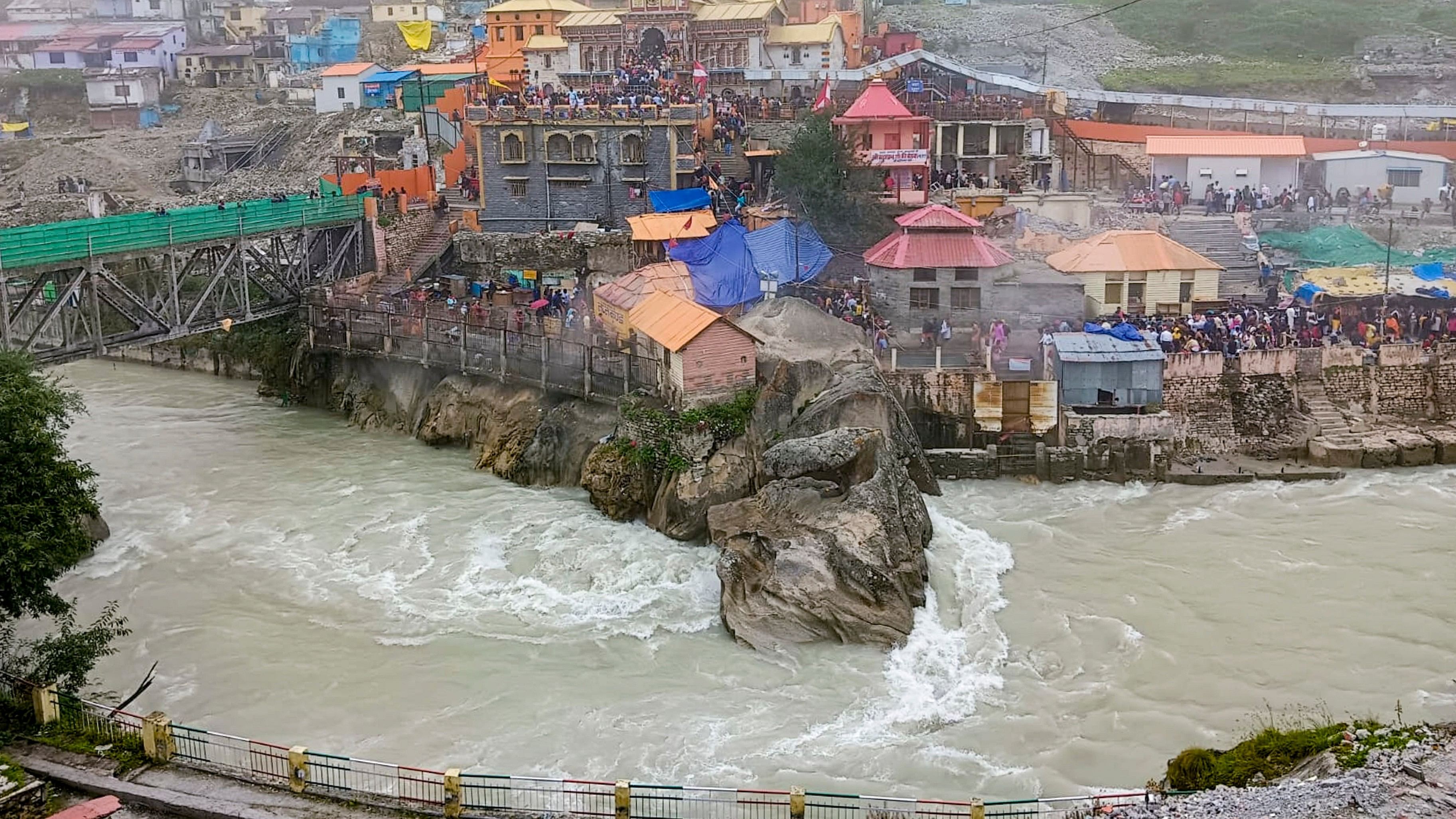 <div class="paragraphs"><p>View of Shri Badrinath Dham in Chamoli district.</p></div>