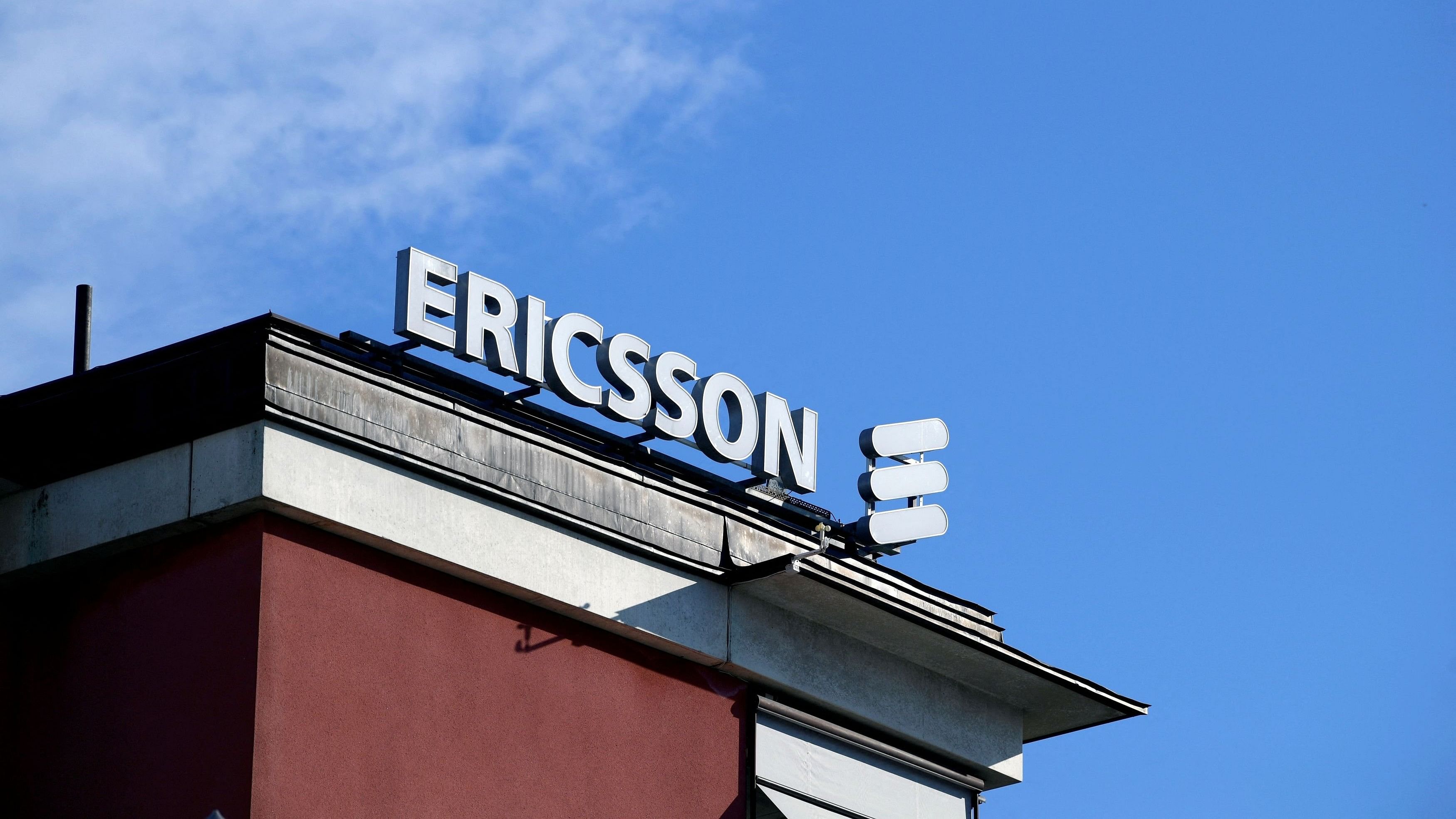 <div class="paragraphs"><p>Ericsson logo is displayed on the company's headquarters building in Stockholm, Sweden.&nbsp;</p></div>