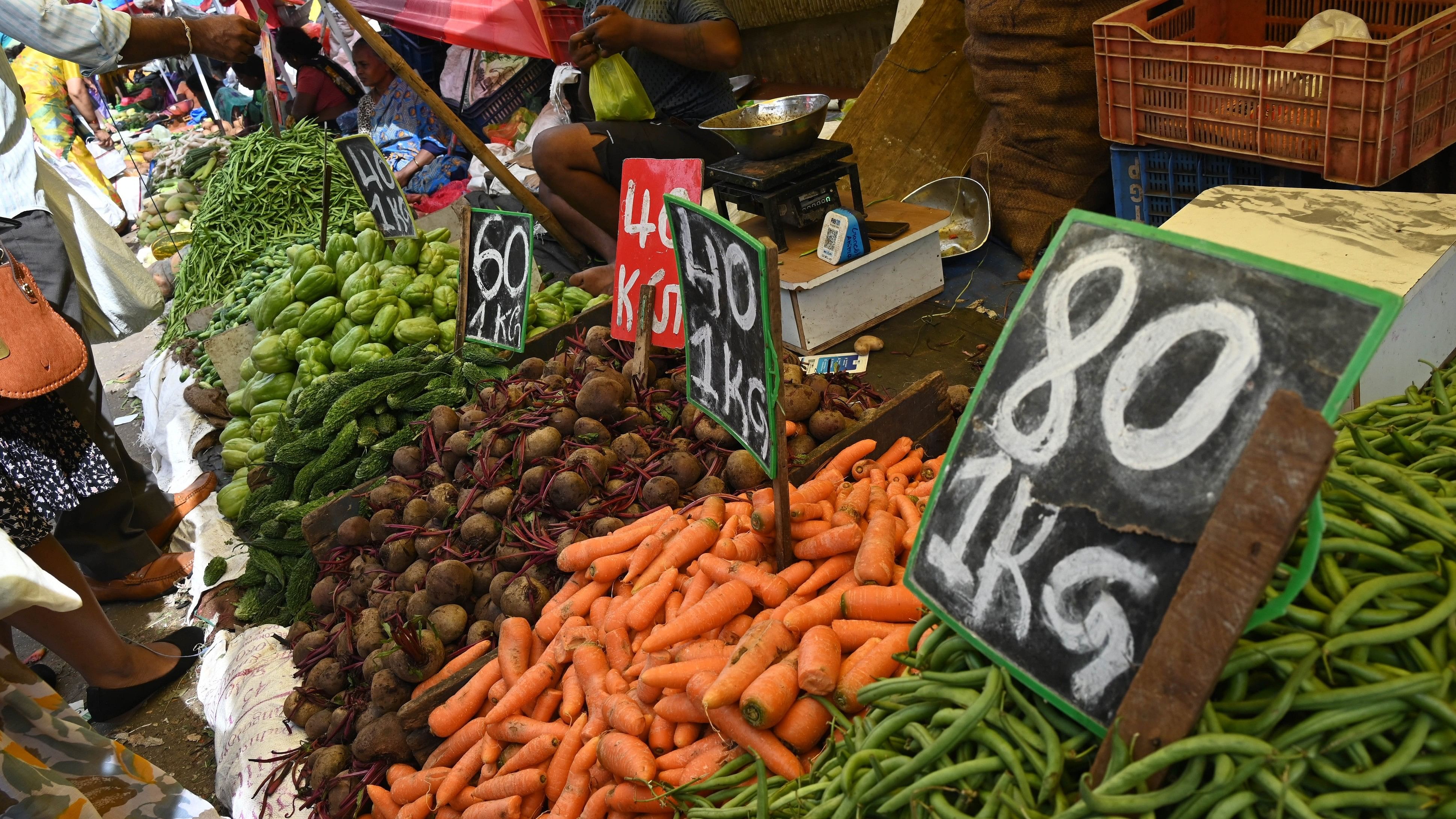 <div class="paragraphs"><p>Vegetables at the K R Market in Bengaluru. </p></div>