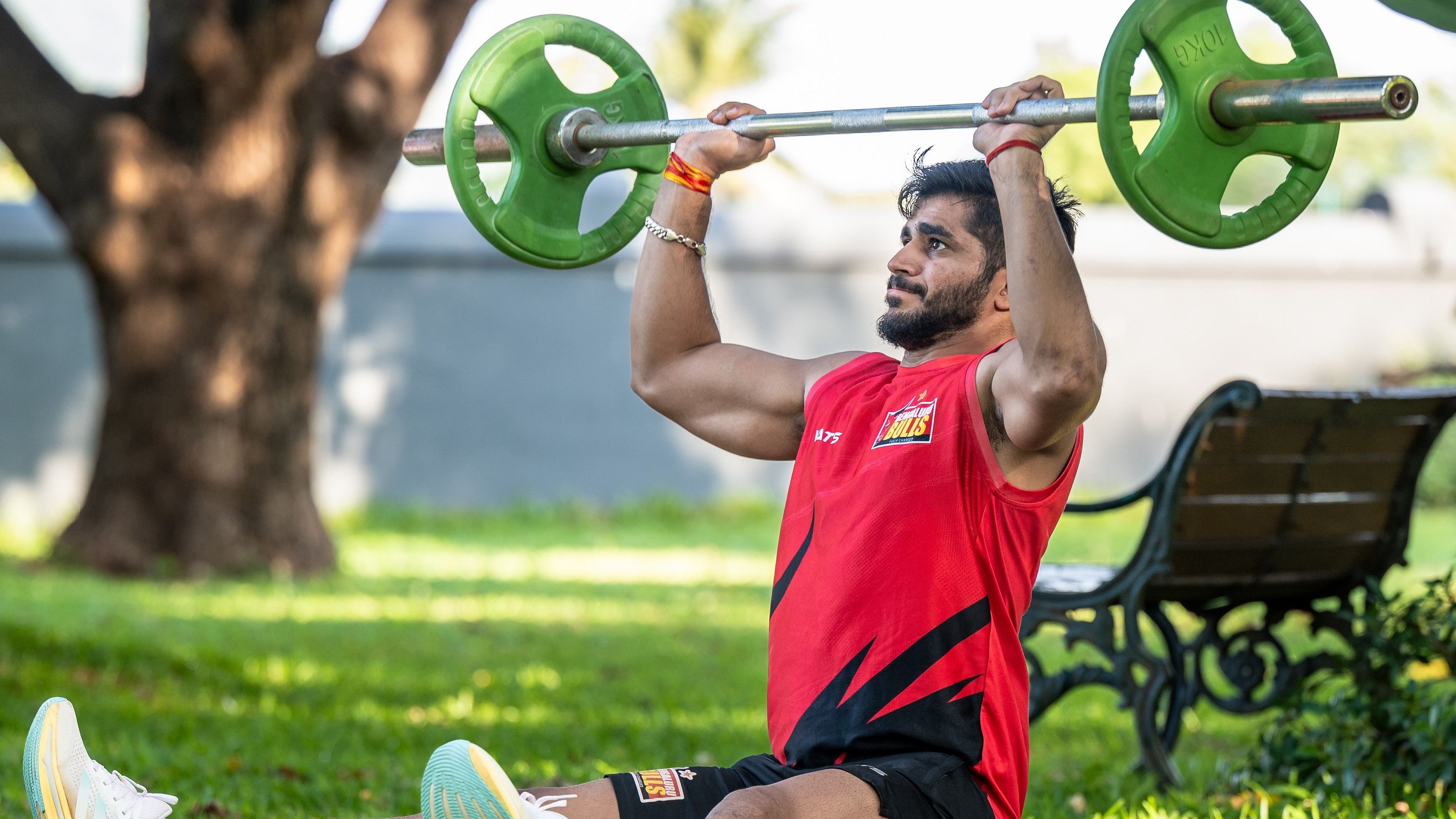 <div class="paragraphs"><p>With a total 248 tackle points out of 92 matches, 24-year-old Saurabh Nandal will be the main defender for the Bengaluru Bulls in Season 11 of Pro Kabaddi League. </p></div>