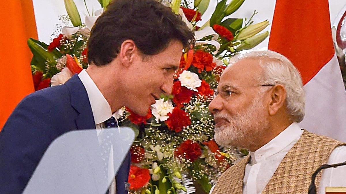 <div class="paragraphs"><p>PM Modi with Canada's Justin Trudeau.</p></div>