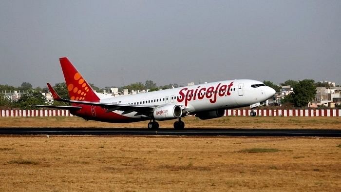 <div class="paragraphs"><p>A SpiceJet aircraft.</p></div>