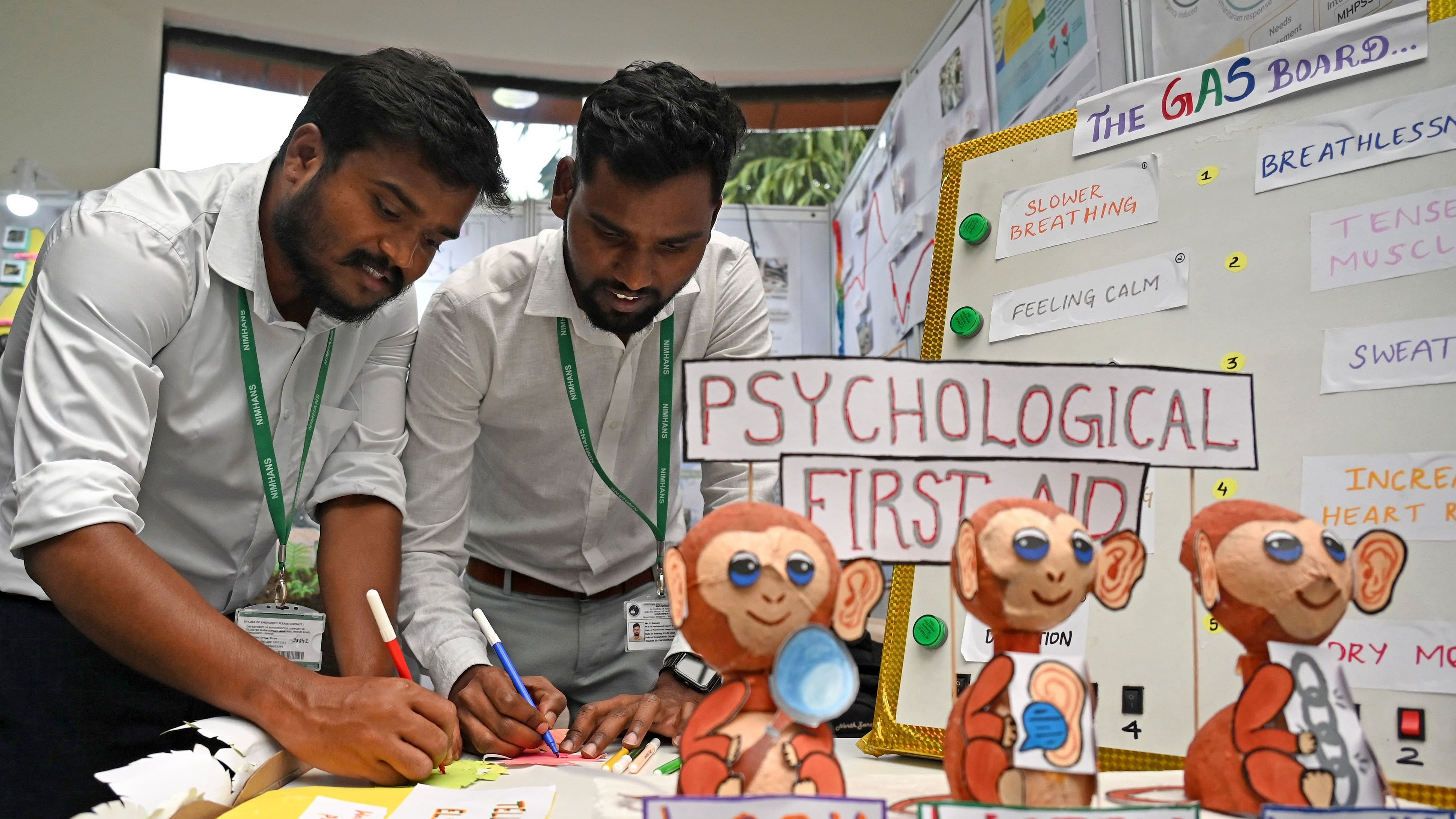 <div class="paragraphs"><p>Visitors at the event on Tuesday, which featured over 70 stalls showcasing the efforts of mental health organisations. </p></div>