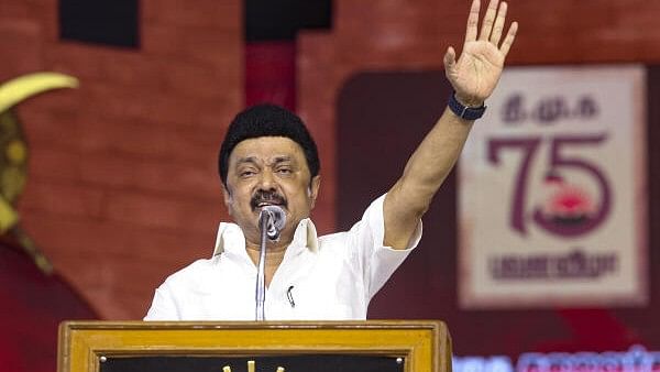 <div class="paragraphs"><p>Tamil Nadu Chief Minister and DMK President M K Stalin</p></div>