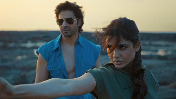 <div class="paragraphs"><p>Varun Dhawan and Samantha Ruth Prabhu in a still from&nbsp;<em>Citadel: Honey Bunny.</em></p></div>