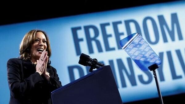 <div class="paragraphs"><p>Democratic presidential nominee and US Vice President Kamala Harris.</p></div>