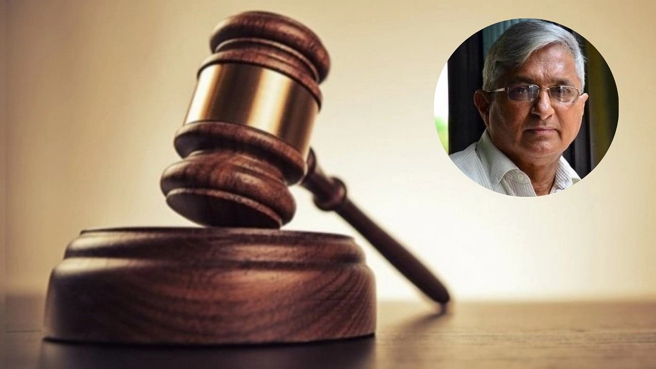 <div class="paragraphs"><p>Image showing a gavel (for representation);&nbsp;former GoaRSS chief Subhash Velingkar (inset).</p></div>