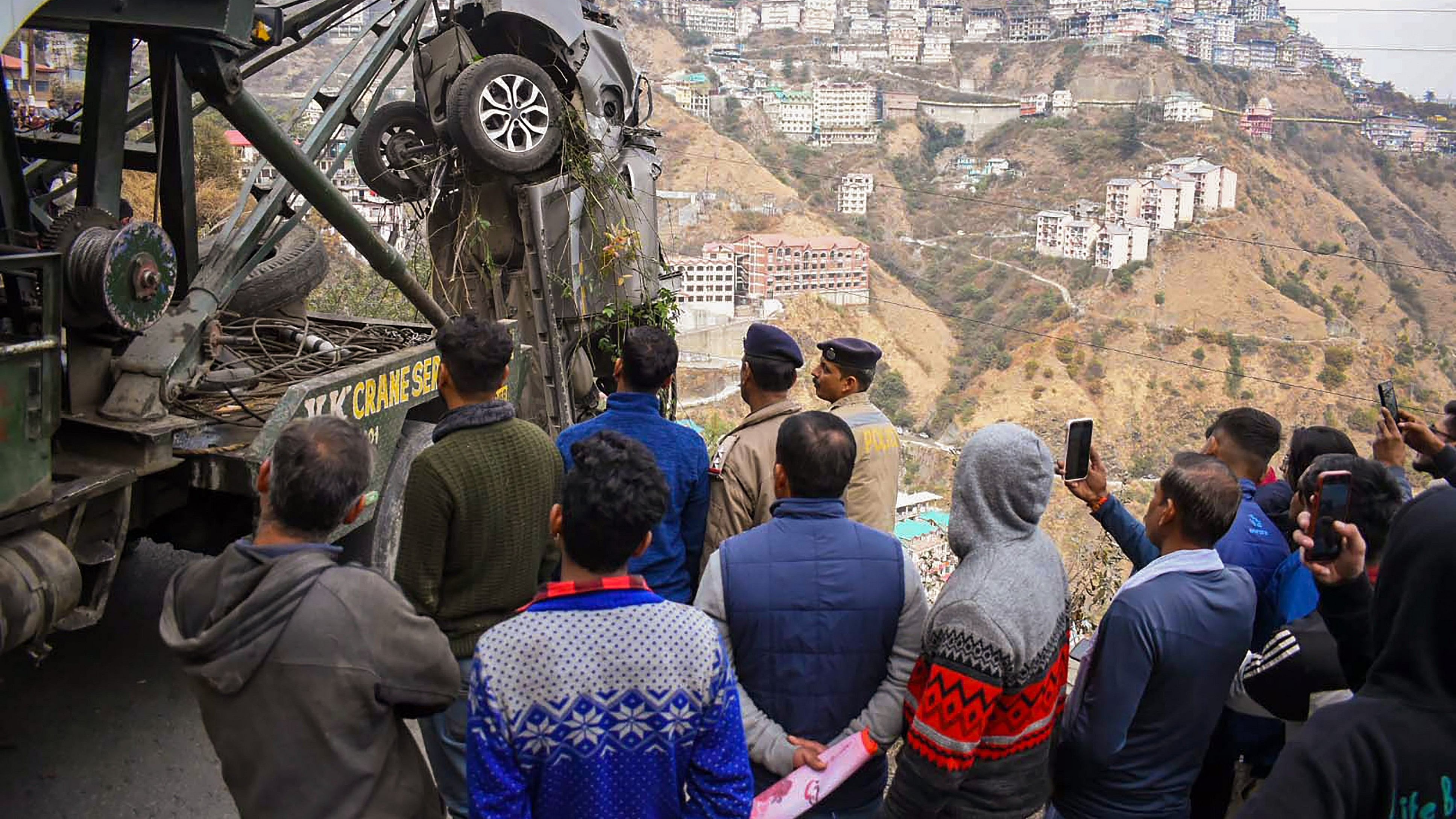 <div class="paragraphs"><p>A police team from Chopal reached the spot and took out the bodies from the gorge with the help of locals. (Pic for representation)&nbsp;</p></div>