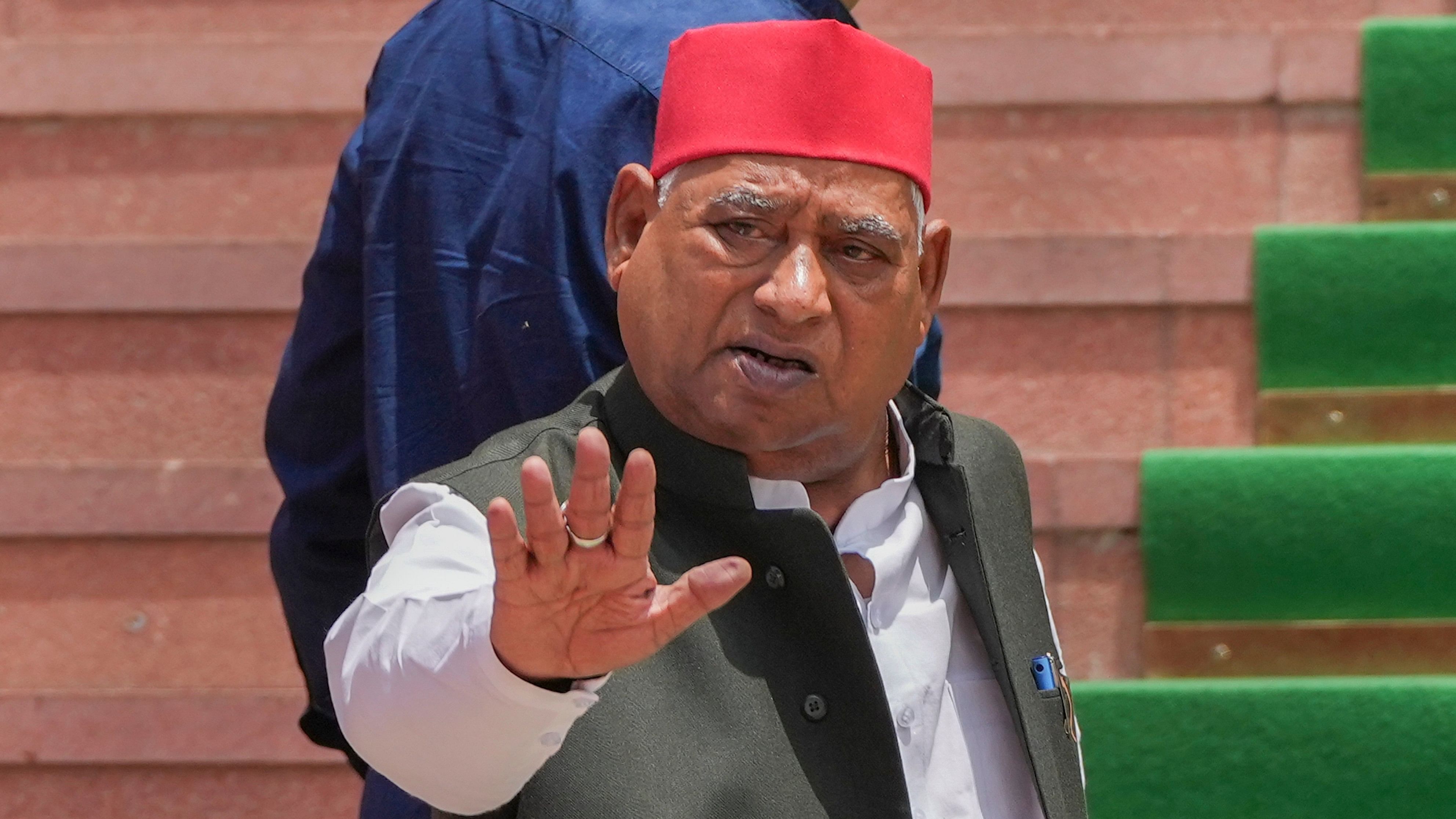 <div class="paragraphs"><p>Samajwadi Party MP Awadhesh Prasad during the ongoing Monsoon session of Parliament, in New Delhi.</p></div>