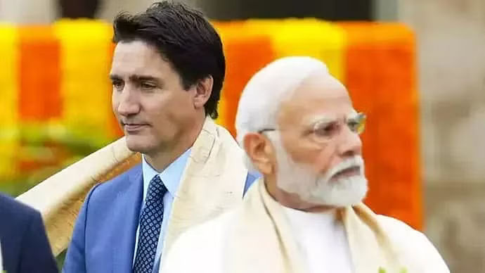 <div class="paragraphs"><p>Canadian Prime Minister Justin Trudeau along with Prime Minister Narendra Modi.</p><p></p></div>