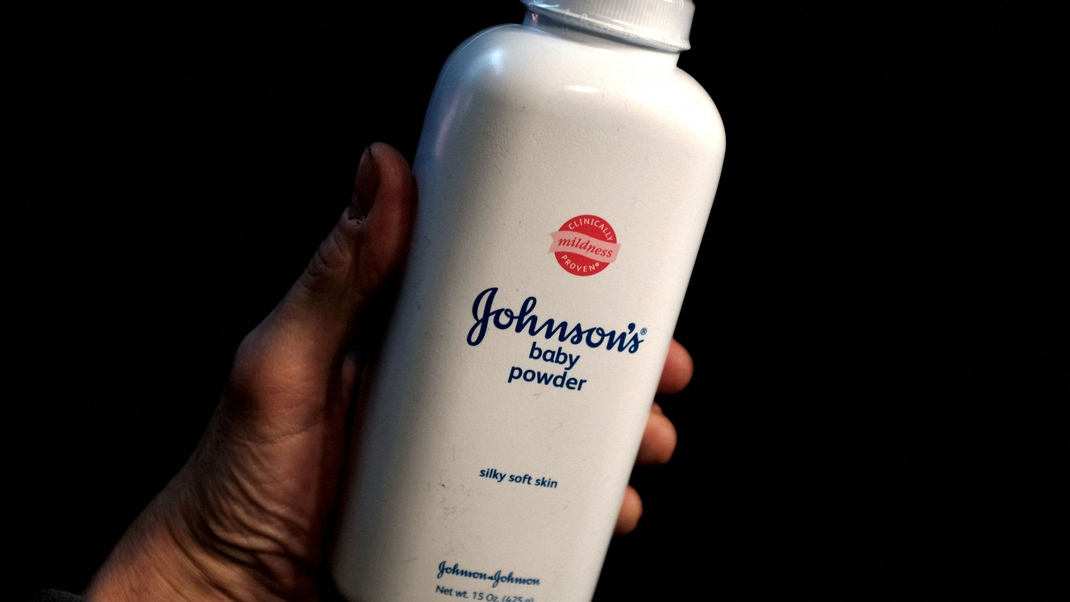 <div class="paragraphs"><p>A bottle of Johnson and Johnson Baby Powder is seen in a photo illustration.</p></div>