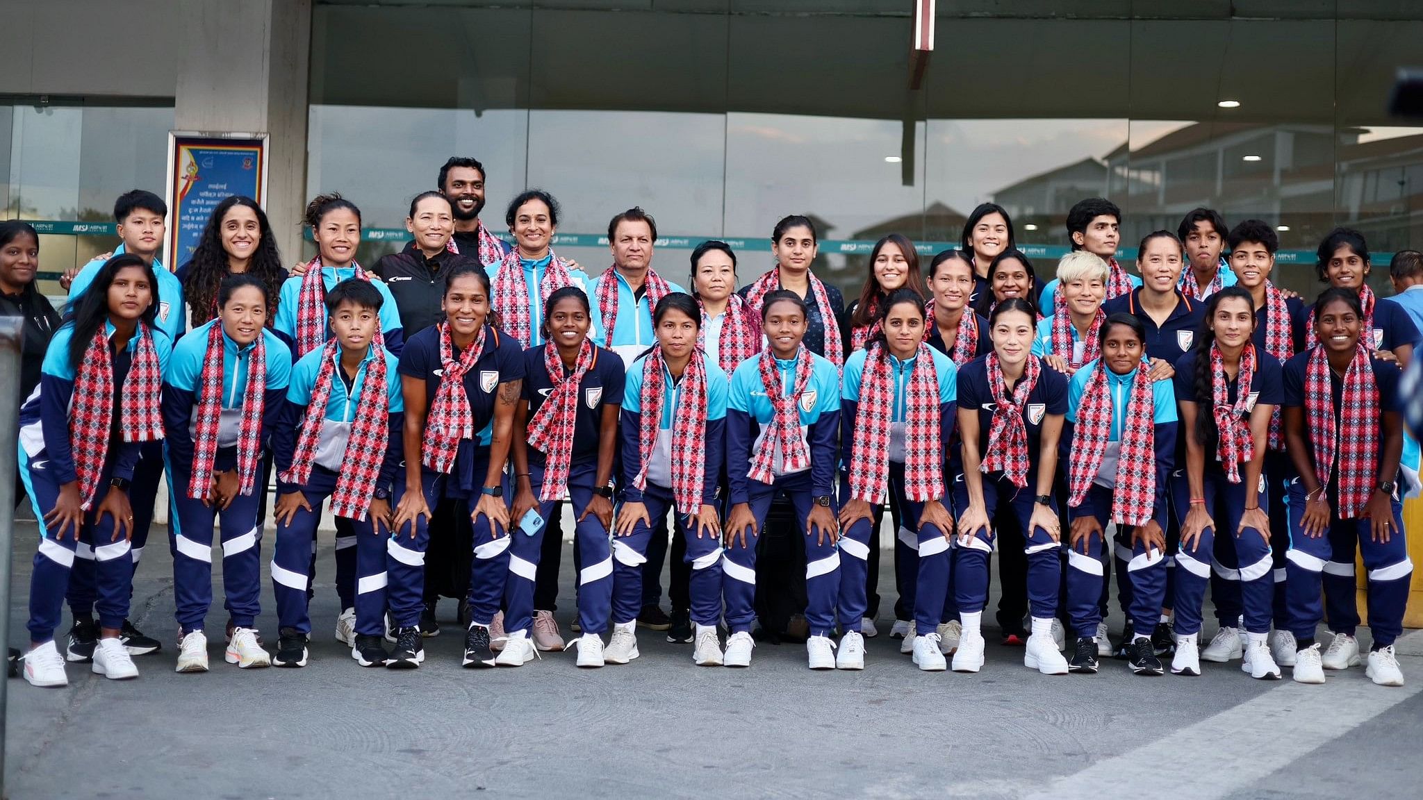 <div class="paragraphs"><p>India arrive for SAFF Women’s Championship in Kathmandu</p></div>