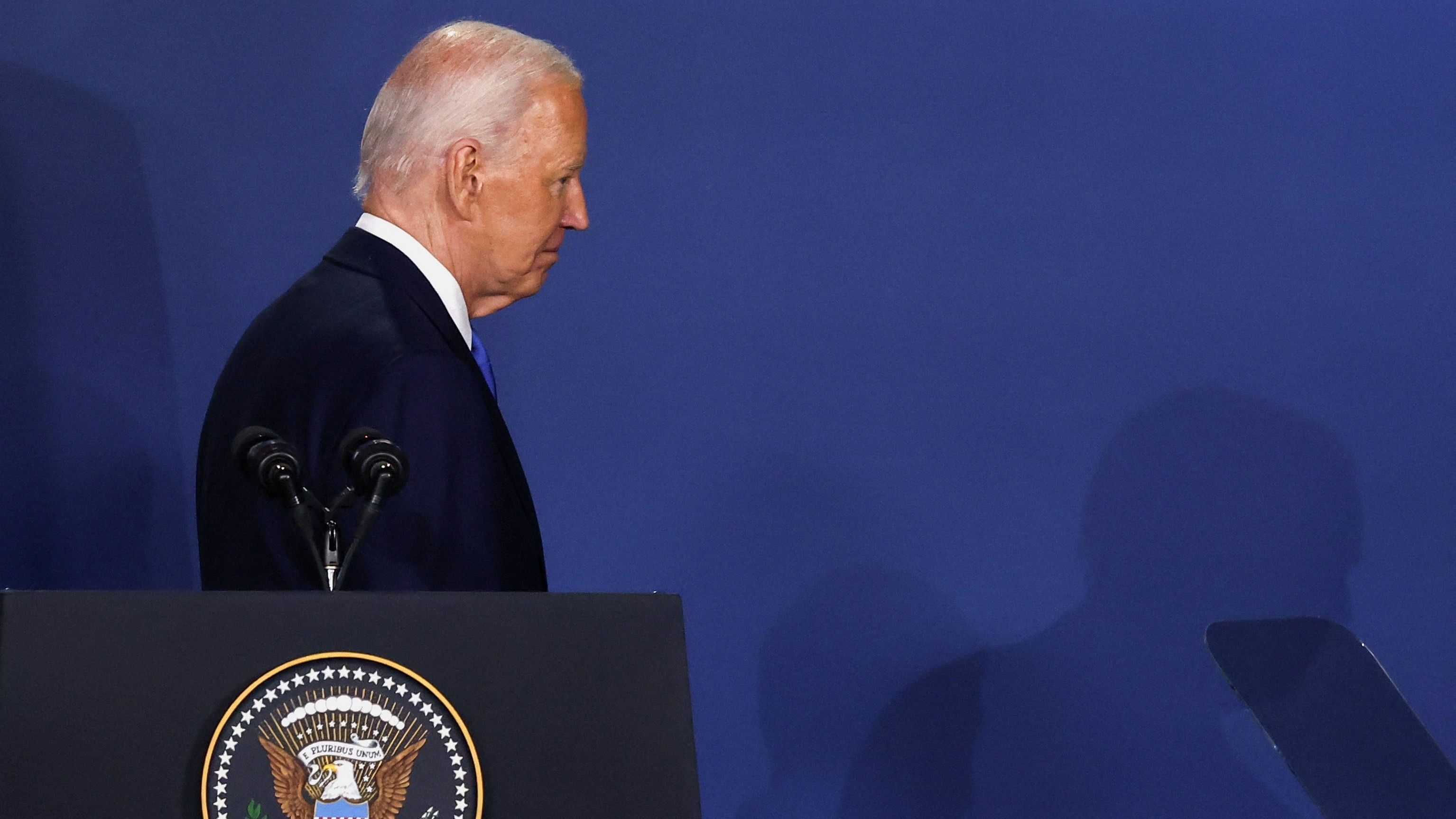 <div class="paragraphs"><p>A file image of US President Joe Biden attending a NATO summit.&nbsp;</p></div>