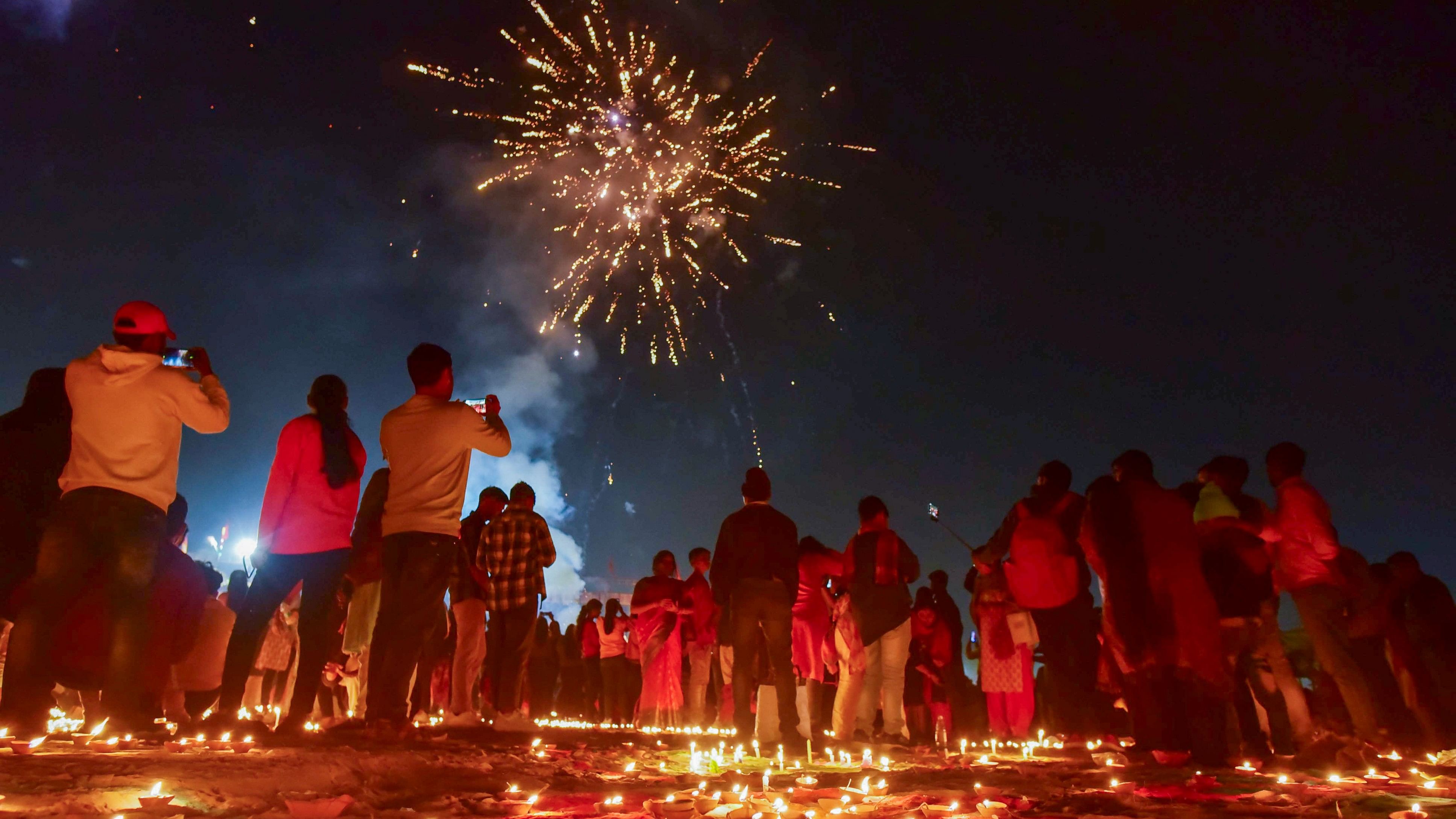 <div class="paragraphs"><p>Devotees&nbsp;gather at the bank of Ganga river during 'Kartik&nbsp;Purnima'</p></div>