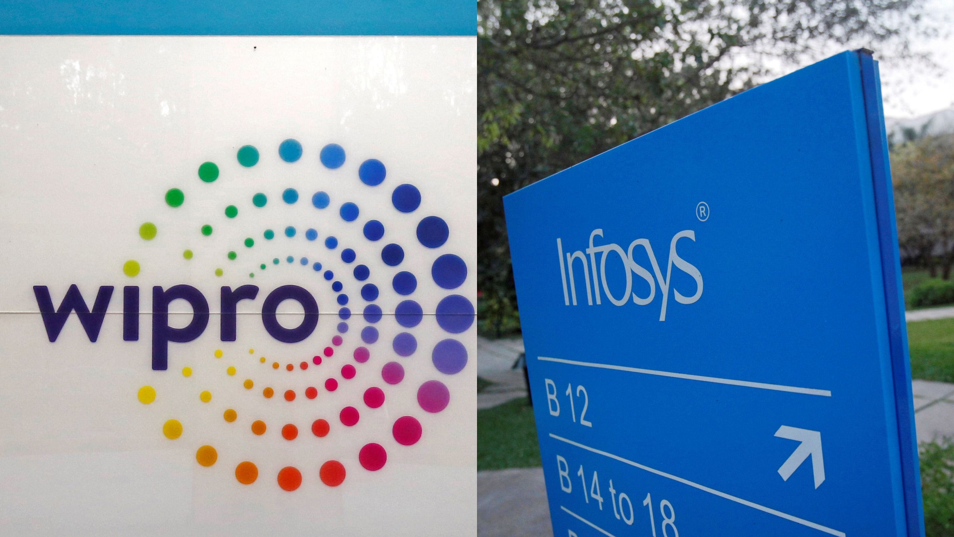 <div class="paragraphs"><p>Wipro and Infosys logos.</p></div>