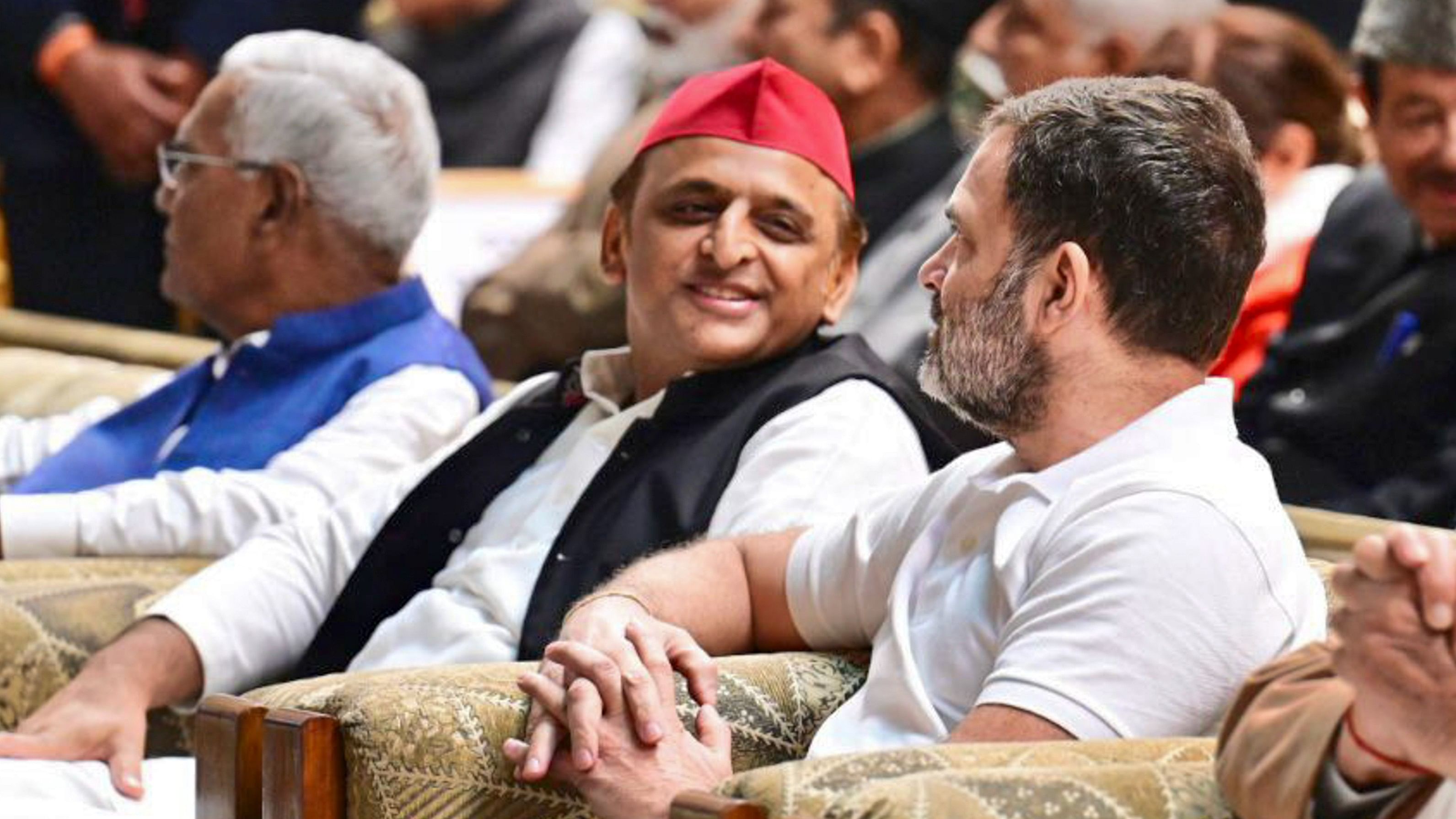 <div class="paragraphs"><p>Rahul Gandhi and Samajwadi Party (SP) chief Akhilesh Yadav</p></div>