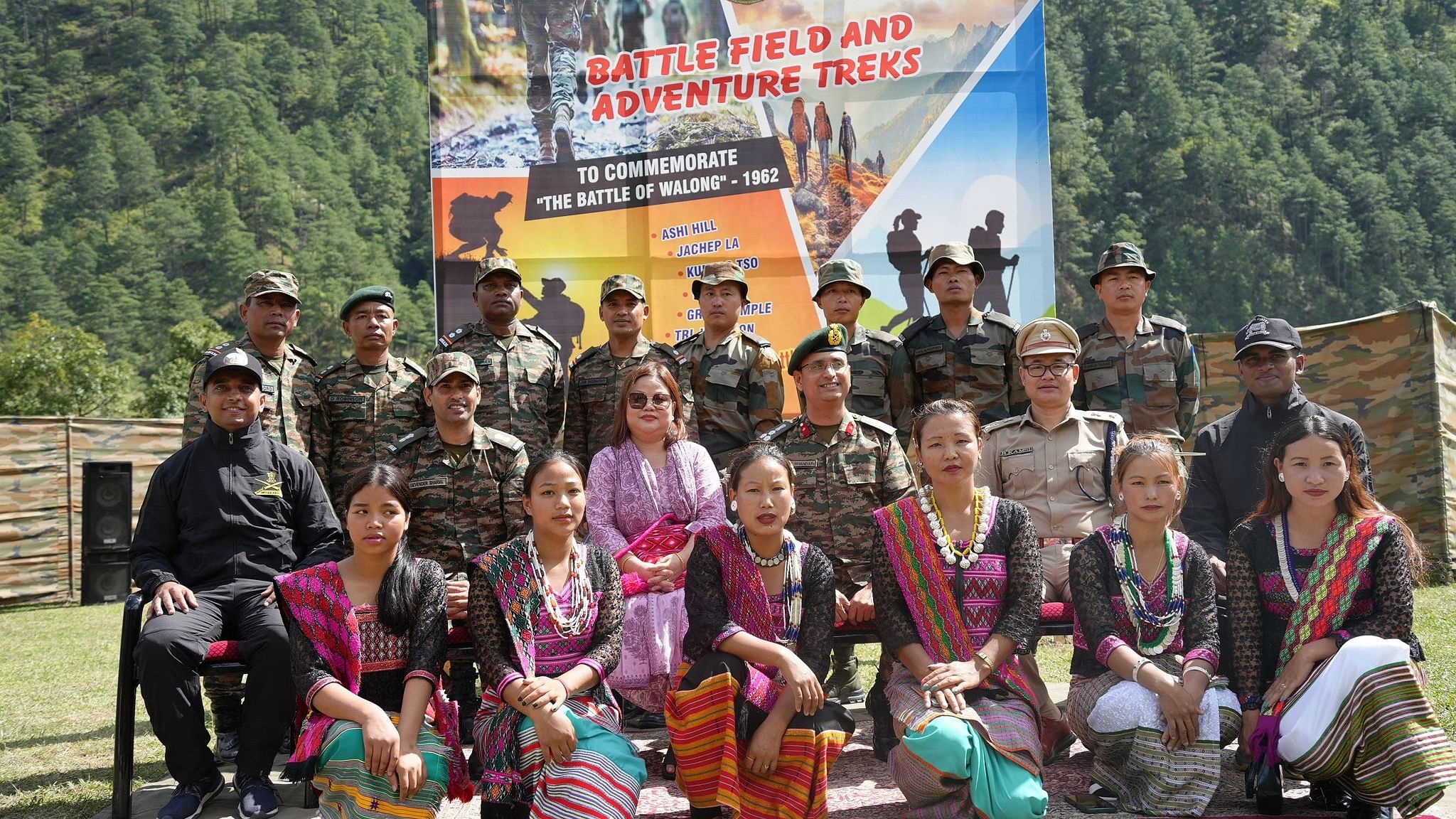 <div class="paragraphs"><p>Arunachal minister flags off 2 battlefield treks by combined team of Army, NCC cadets.&nbsp;</p></div>