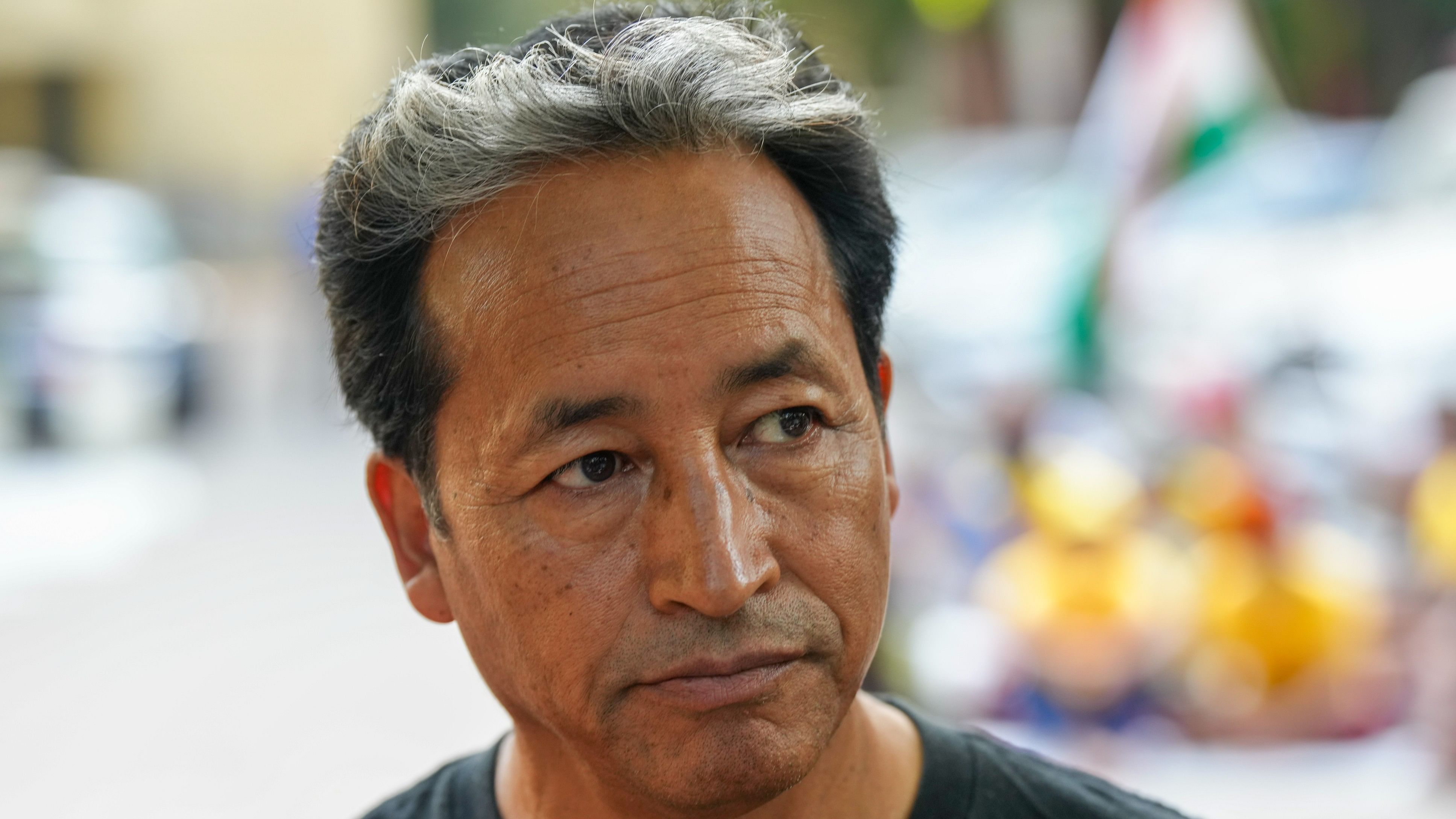 <div class="paragraphs"><p>Climate activist Sonam Wangchuk during his hunger strike</p></div>