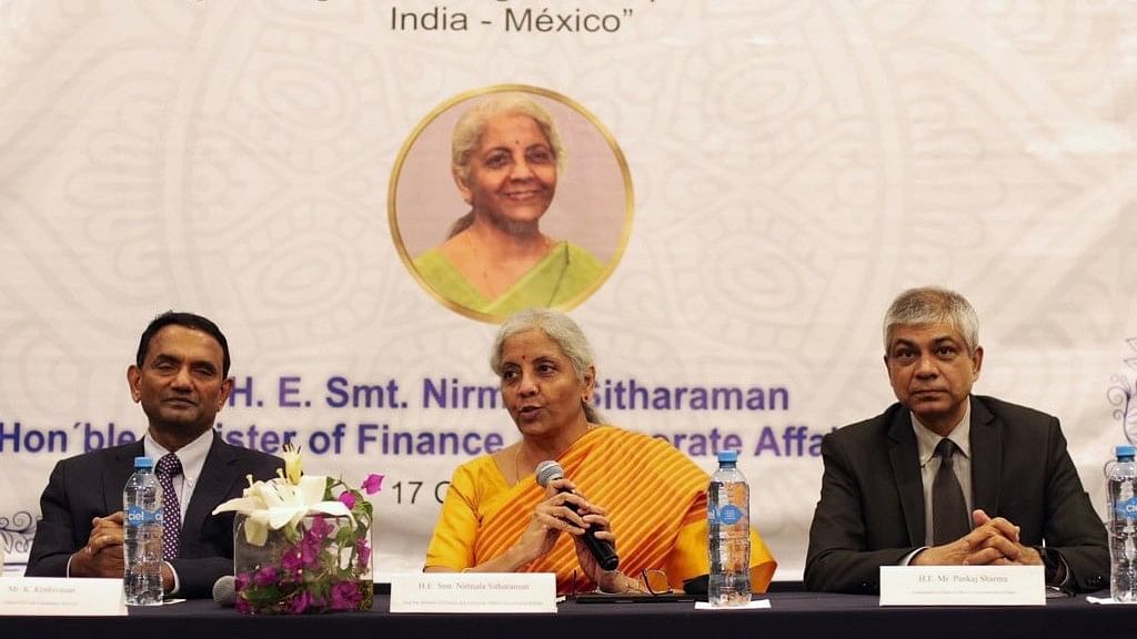 <div class="paragraphs"><p>FM Sitharaman invites Mexican firms to collaborate with startups and academic institutions.&nbsp;</p></div>