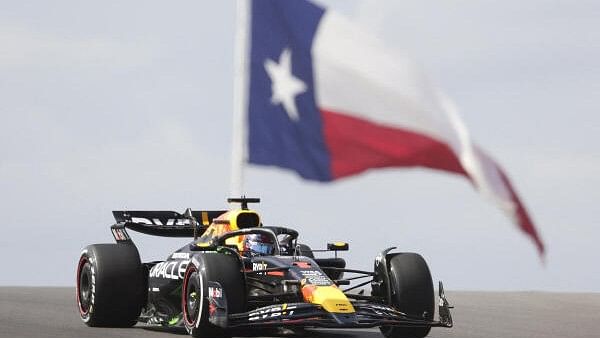 <div class="paragraphs"><p>Max Verstappen of Red Bull Racing during practice at the Formula One US Grand Prix at Circuit of the Americas</p></div>