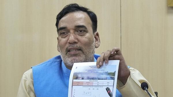 <div class="paragraphs"><p>Delhi Environment Minister Gopal Rai.</p></div>