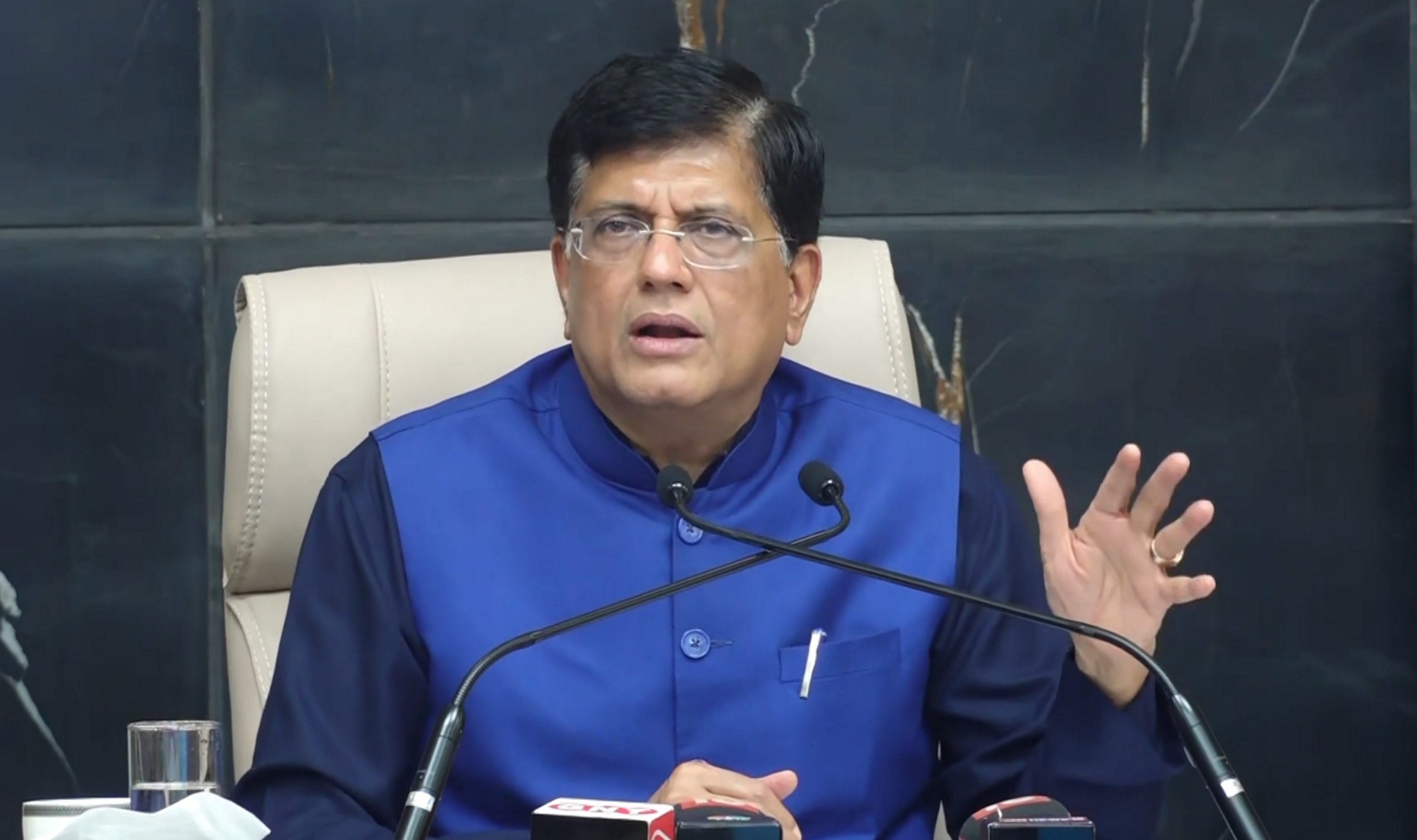 <div class="paragraphs"><p>Union minister Piyush Goyal.</p></div>