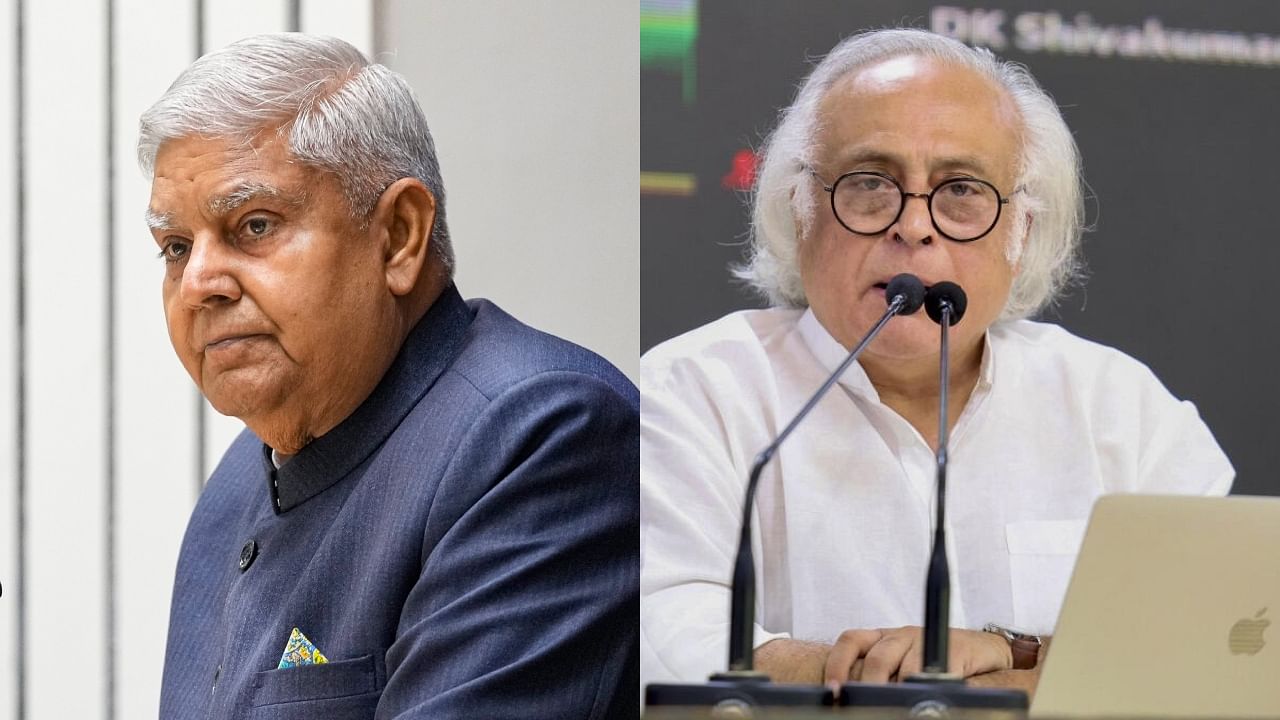 <div class="paragraphs"><p>From left:&nbsp;Jagdeep Dhankhar,&nbsp;Jairam Ramesh</p></div>