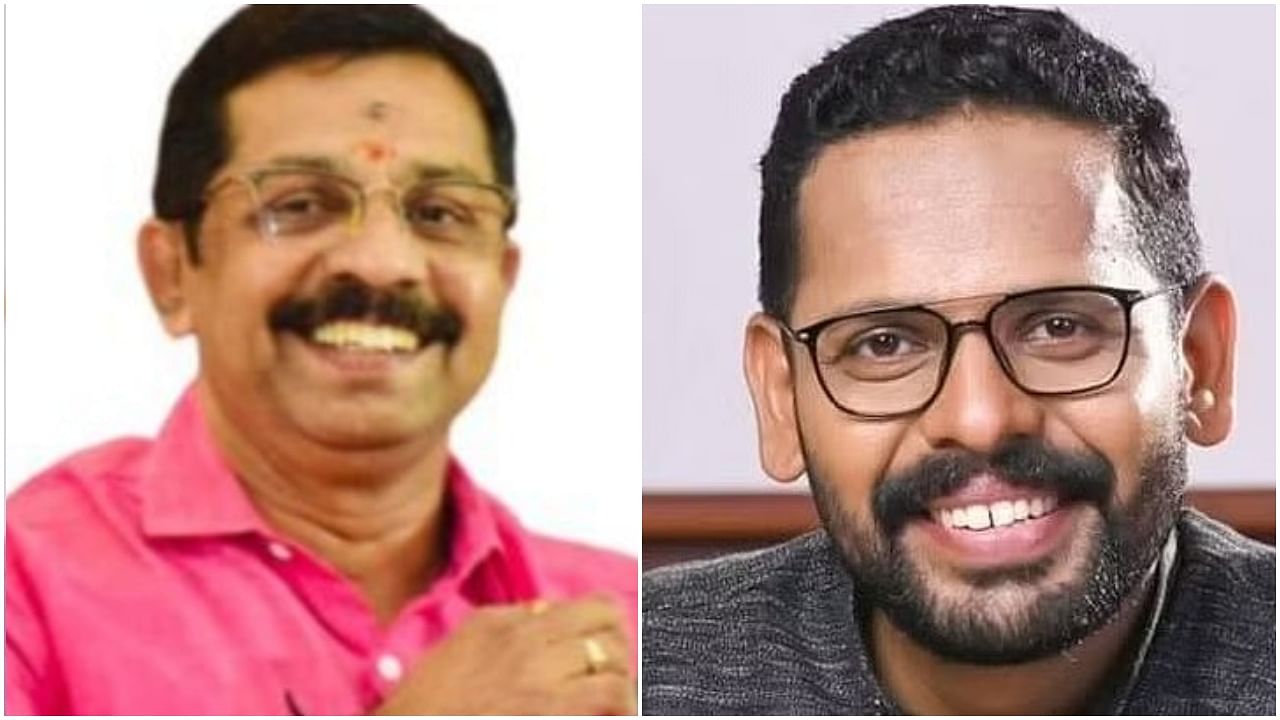 <div class="paragraphs"><p>BJP's Palakkad candidate C Krishnakumar(l) and CPM's P Sarin</p></div>