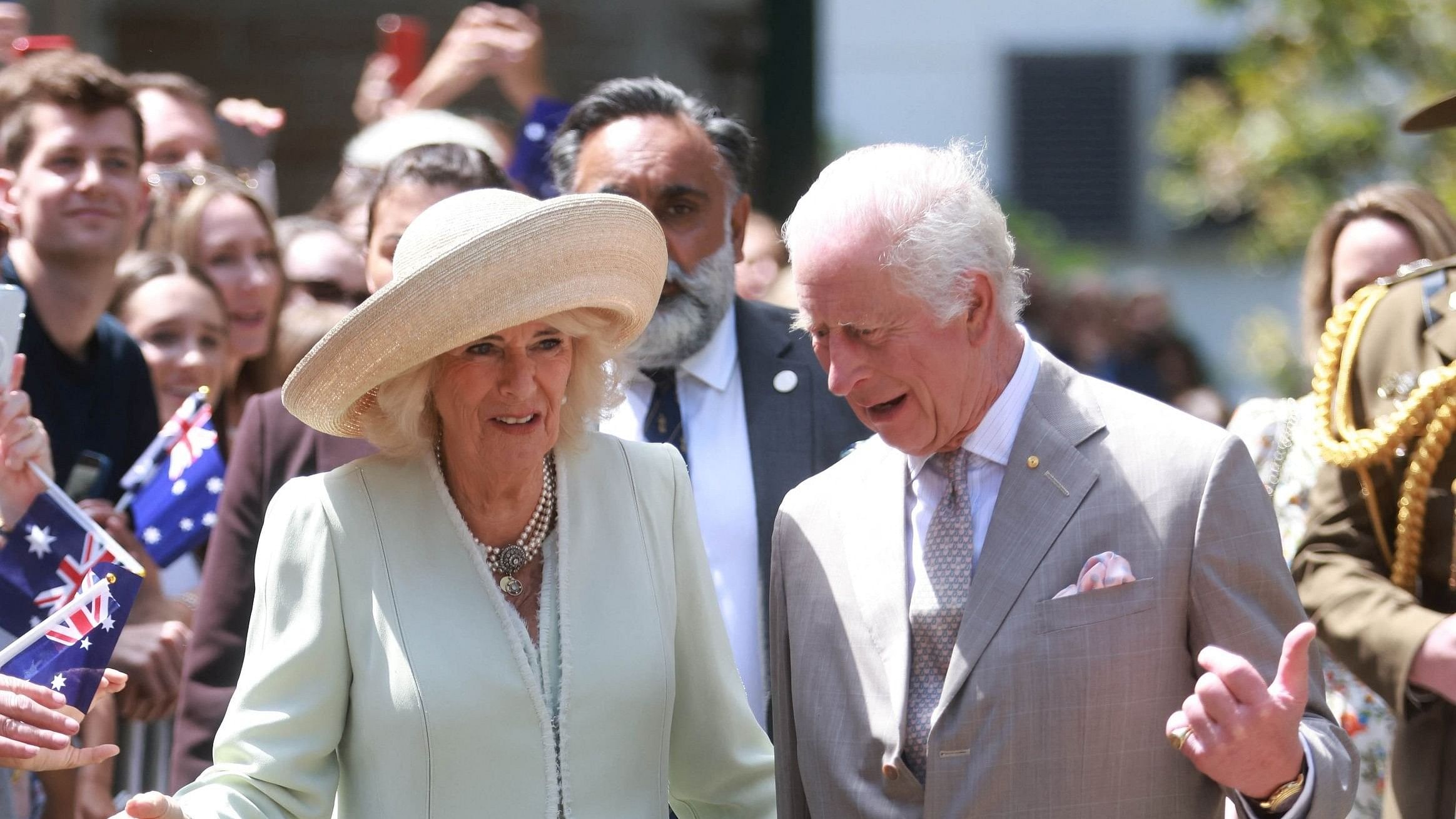 <div class="paragraphs"><p>Britain's King Charles and Queen Camilla.</p></div>