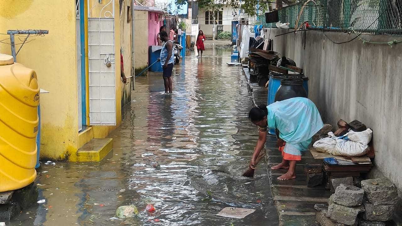 <div class="paragraphs"><p>Waterlogging in Murphy Town.&nbsp;</p></div>