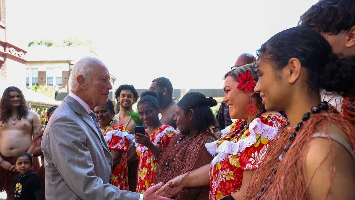 <div class="paragraphs"><p>Britain's King Charles and Queen Camilla visit Australia.</p></div>