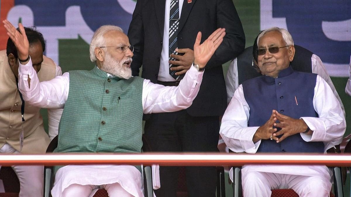 <div class="paragraphs"><p>PM Narendra Modi and Bihar CM Nitish Kumar</p></div>