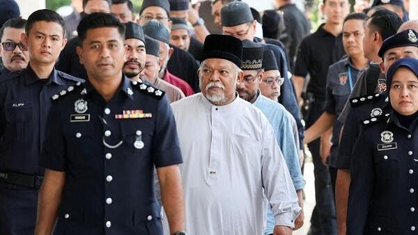 <div class="paragraphs"><p>CEO of Global Ikhwan Services and Business Holdings (GISB) Nasiruddin Mohd Ali arrives at Selayang court to face charges at the court in Selayang</p></div>