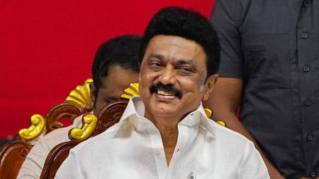 <div class="paragraphs"><p>M K Stalin</p></div>