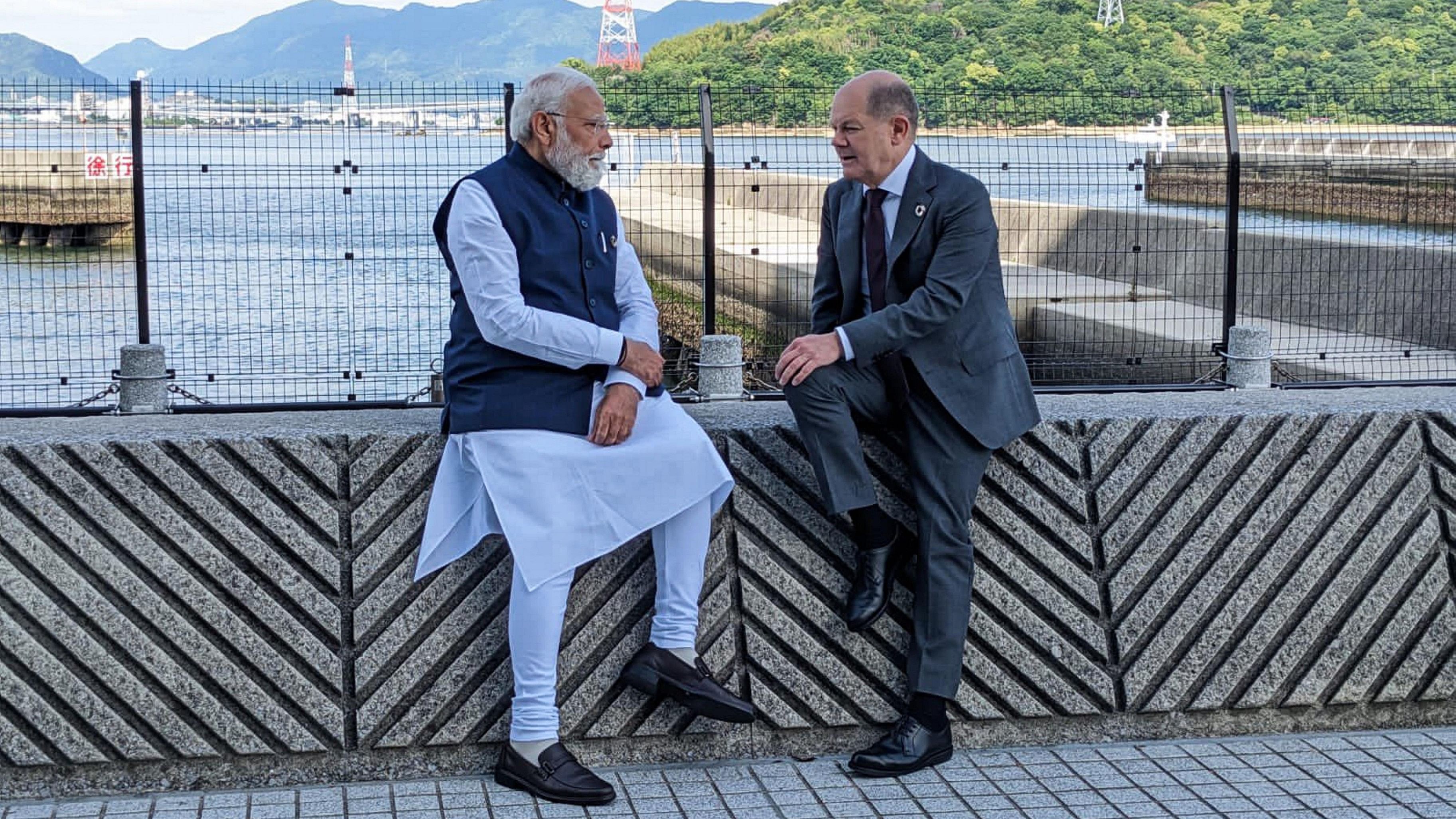 <div class="paragraphs"><p>File photo of Prime Minister Narendra Modi with German Chancellor Olaf Scholz.  </p></div>