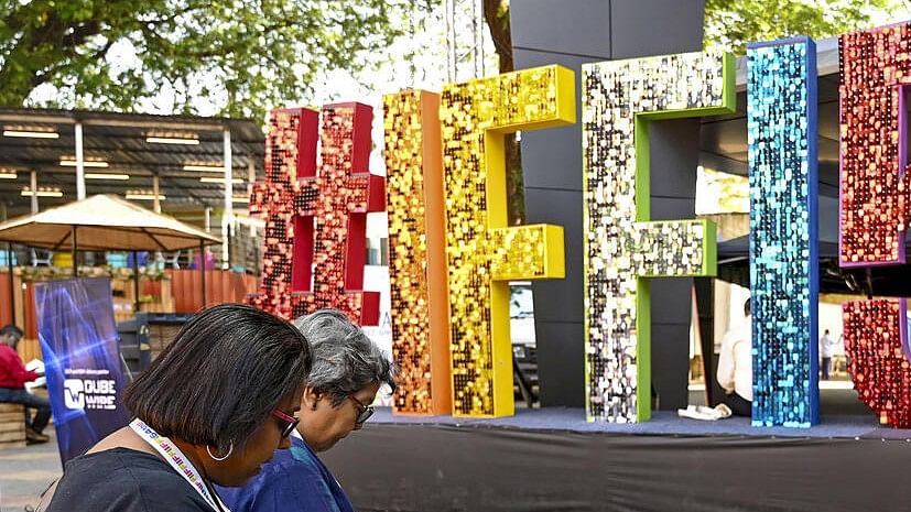 <div class="paragraphs"><p>Visitors during the 54th International Film Festival of India (IFFI), in Goa last year.</p></div>