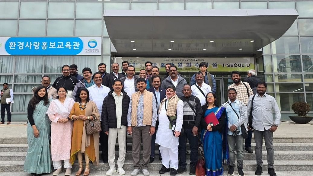 <div class="paragraphs"><p>Reddy is currently in Seoul with a team to study river rejuvenation and development.</p></div>