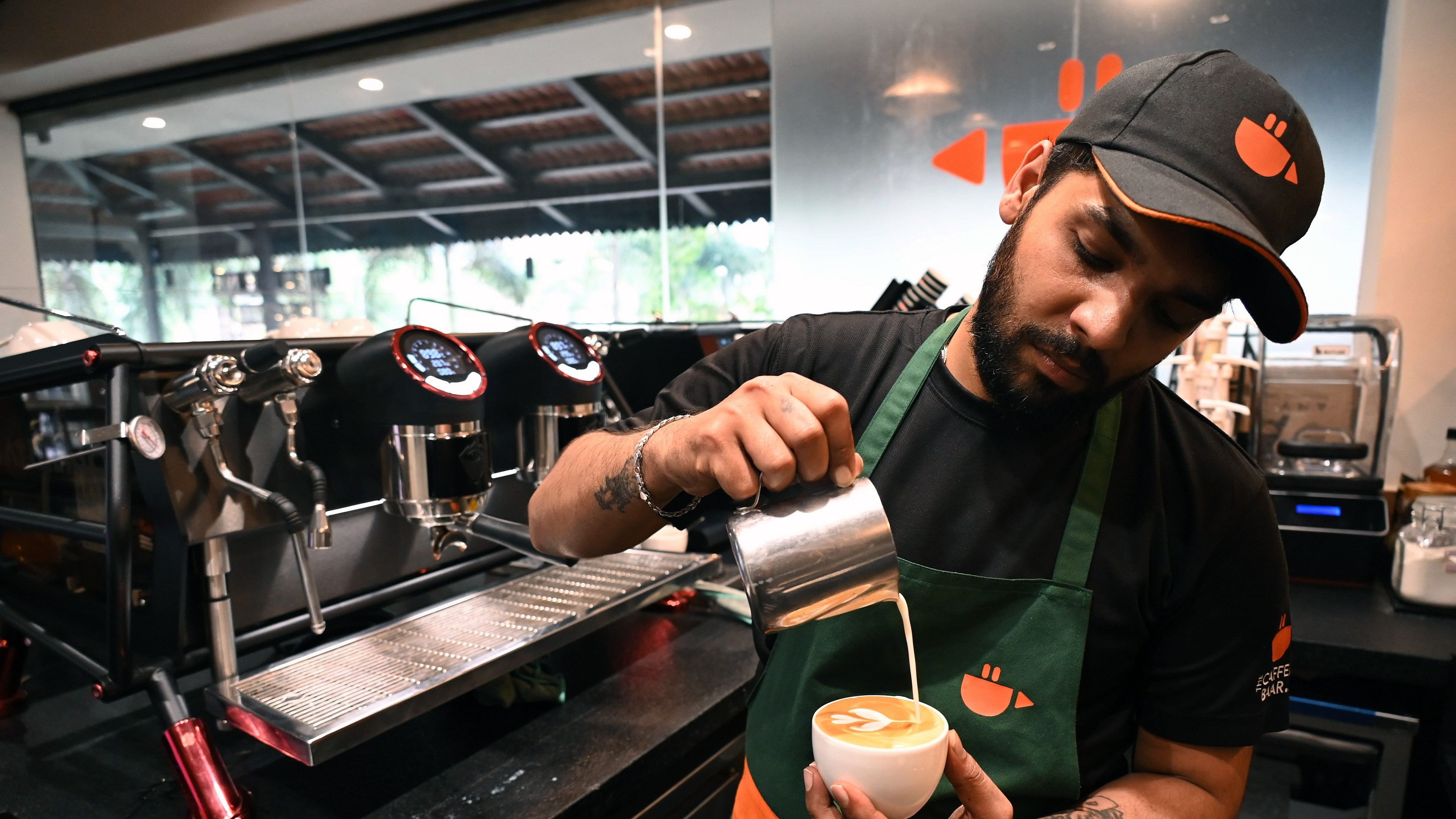 <div class="paragraphs"><p>A cafe chain, with an outlet on Church Street and another in Jayanagar, is increasing its coffee prices in November.</p></div>