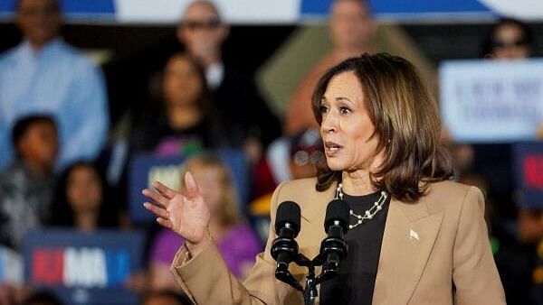 <div class="paragraphs"><p>Democratic presidential nominee US Vice President Kamala Harris.</p></div>