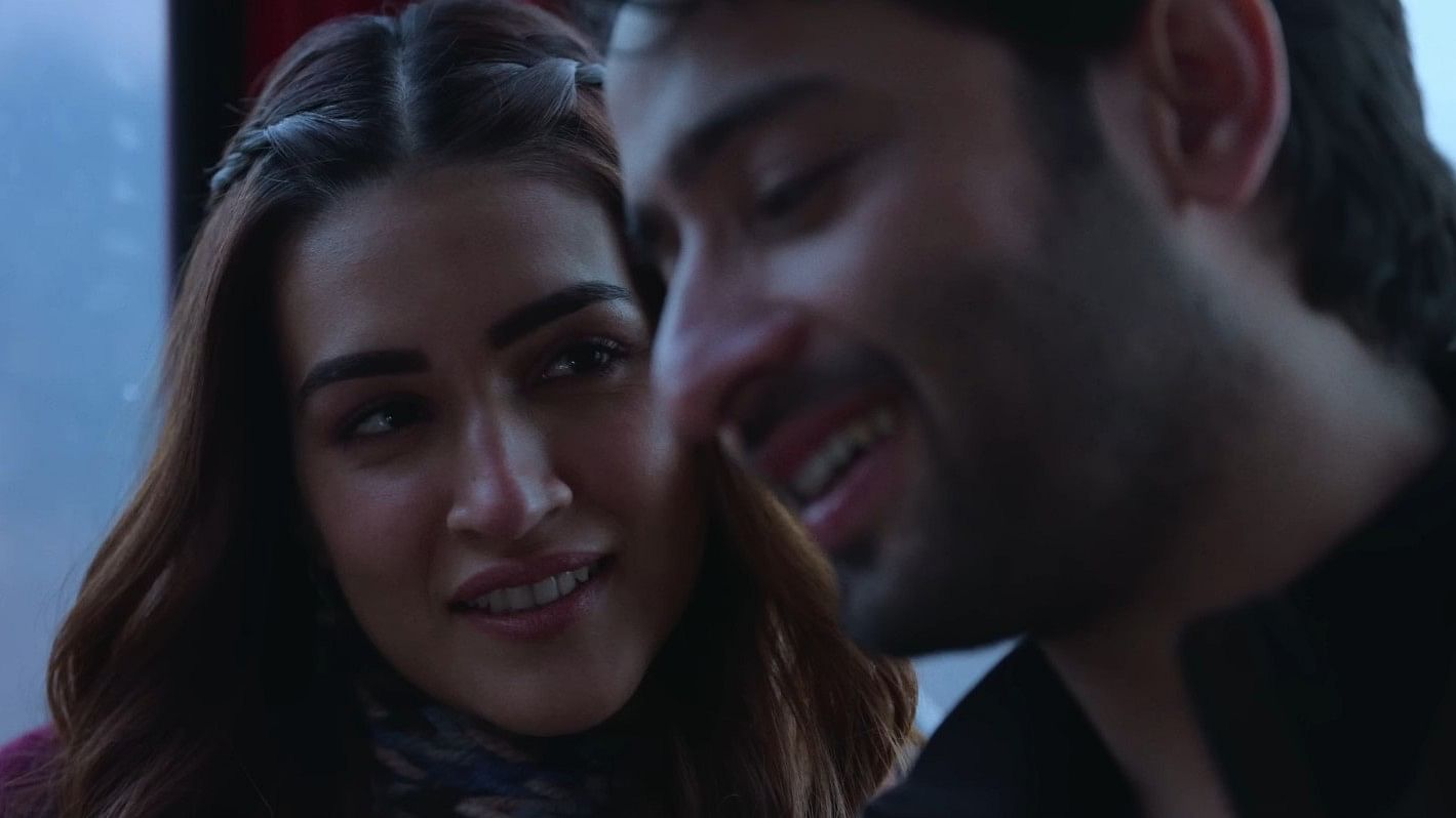 Kriti Sanon and Shaheer Sheikh in ‘Do Patti’.