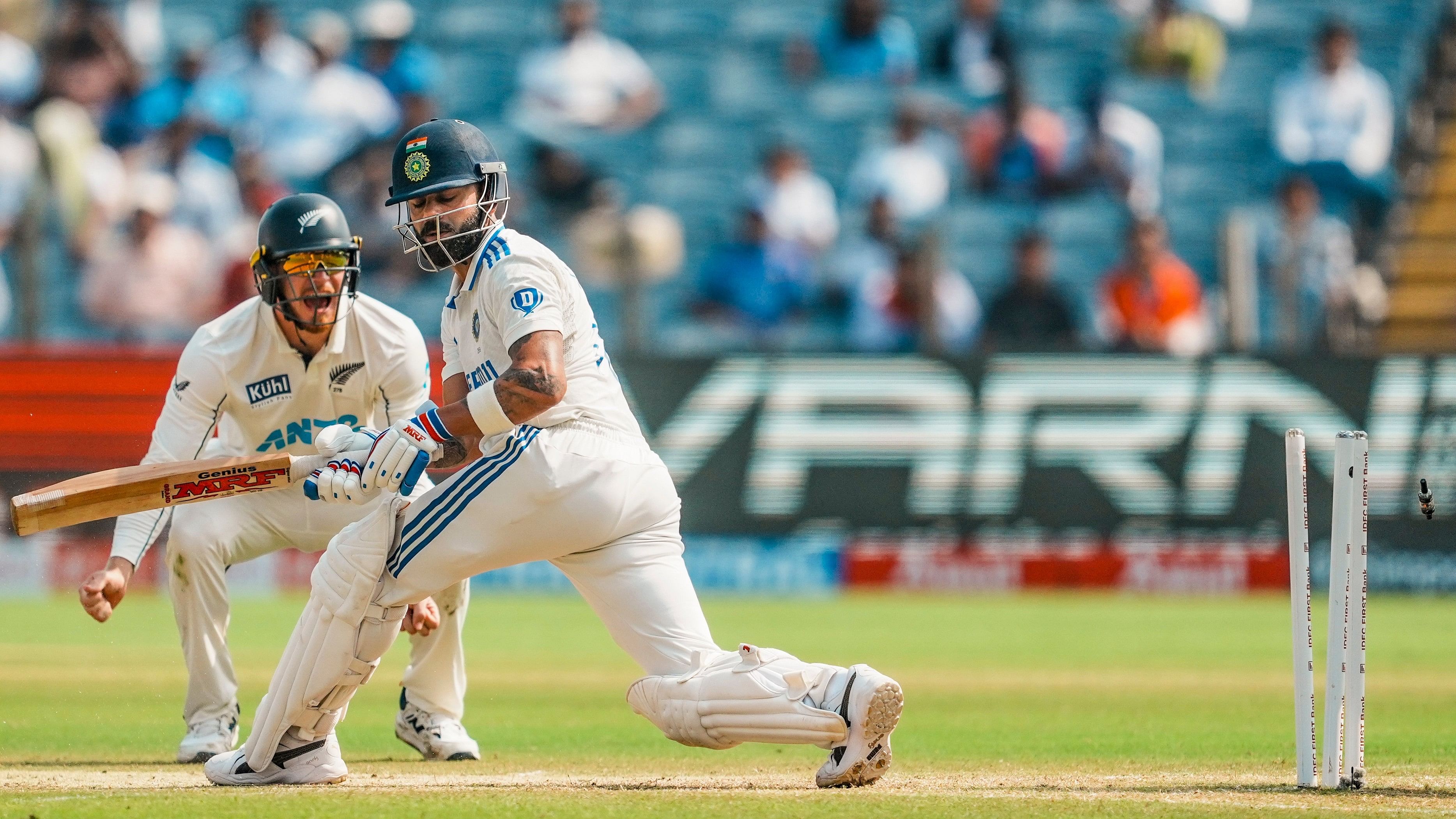 Virat Kohli's dismissal in the first innings of the second Test, bowled off a low full toss, told more about his mindset than about any technical snag. PTI 