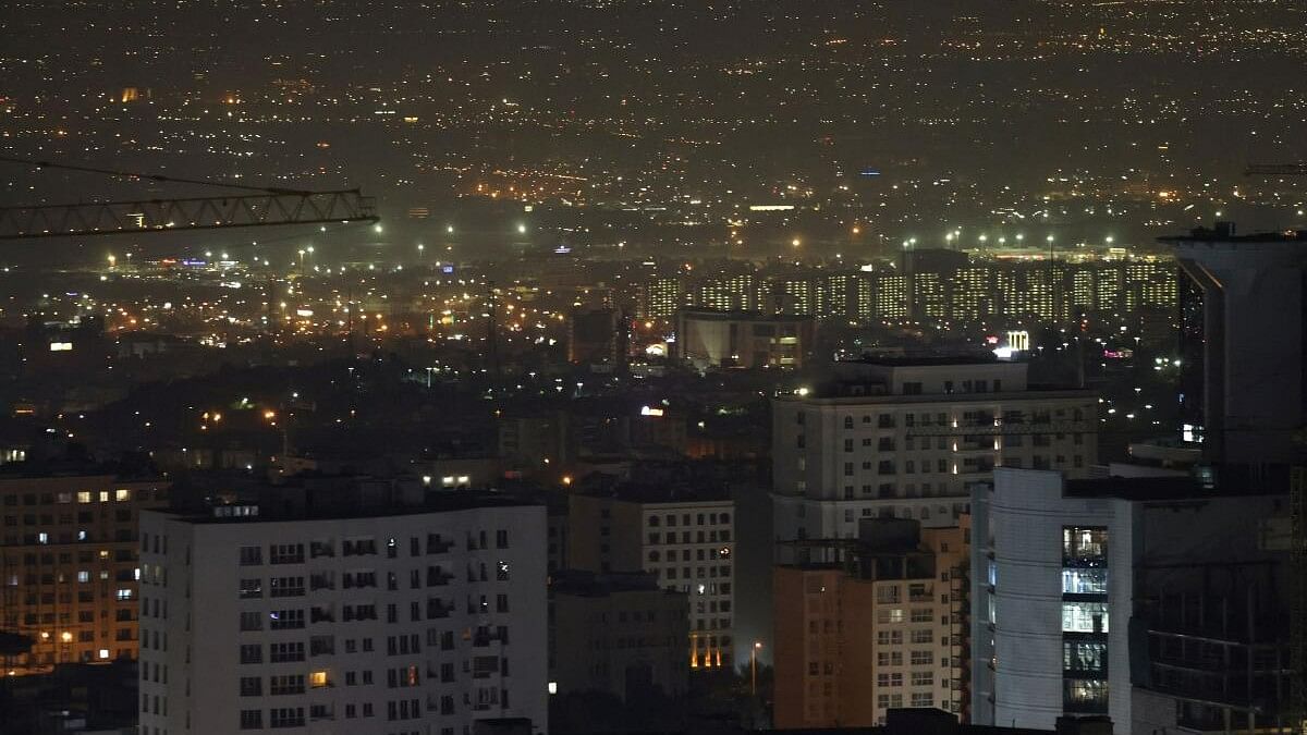 <div class="paragraphs"><p>A general view of Tehran after several explosions were heard, in Tehran, Iran, October 26, 2024.</p></div>