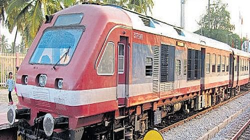 <div class="paragraphs"><p>Representative image of a DEMU train.&nbsp;</p></div>