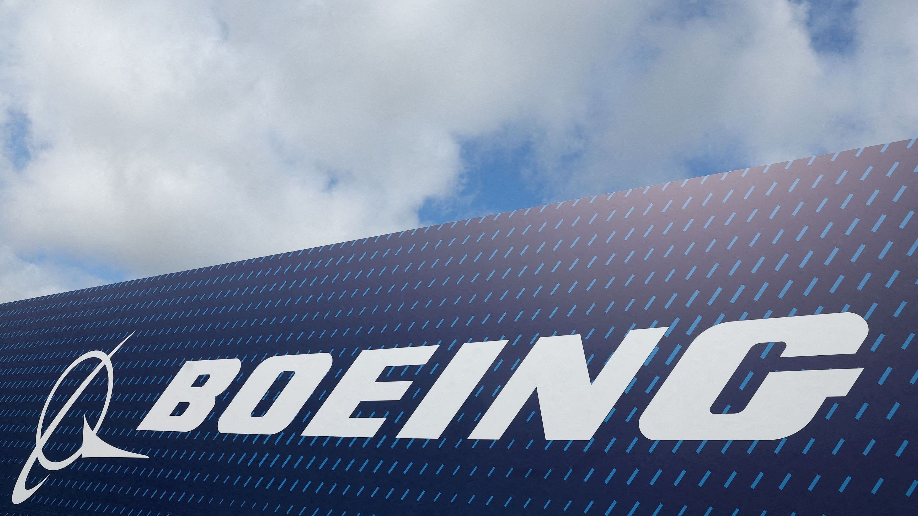 <div class="paragraphs"><p>FILE PHOTO: Boeing branding is seen at the Farnborough International Airshow, in Farnborough, Britain, July 22, 2024. </p></div>